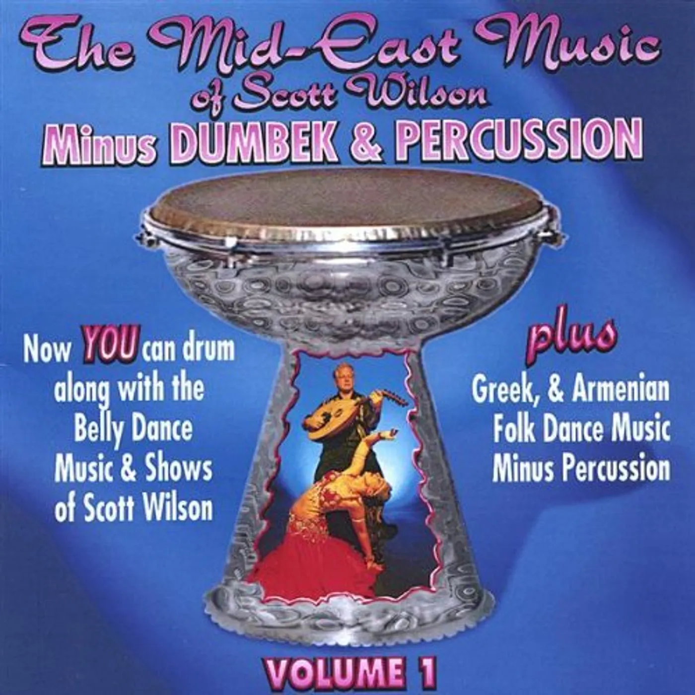 Scott Wilson MID-EAST BELLY DANCE MUSIC MINUS DRUM CD