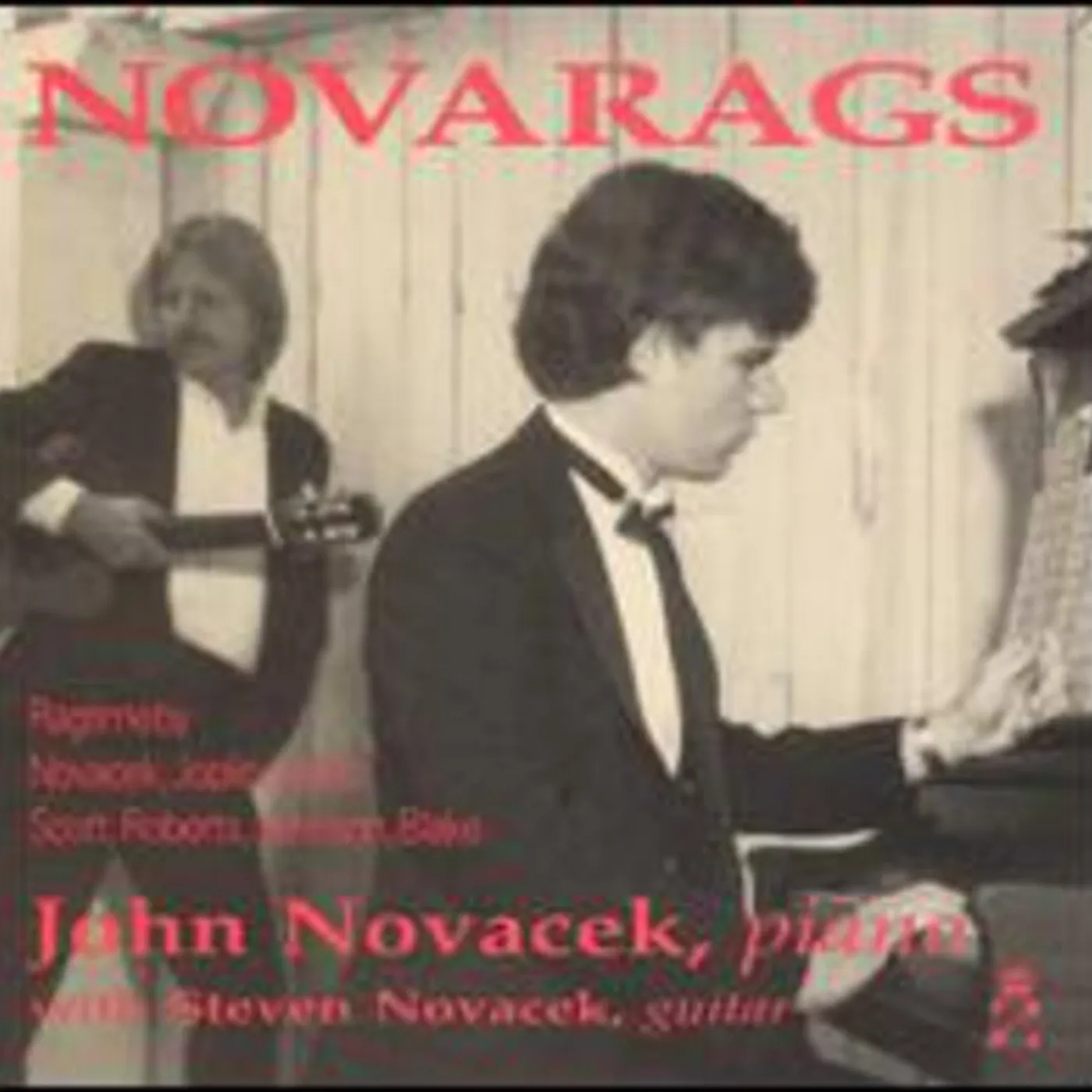 John Novacek NOVARAGS CD