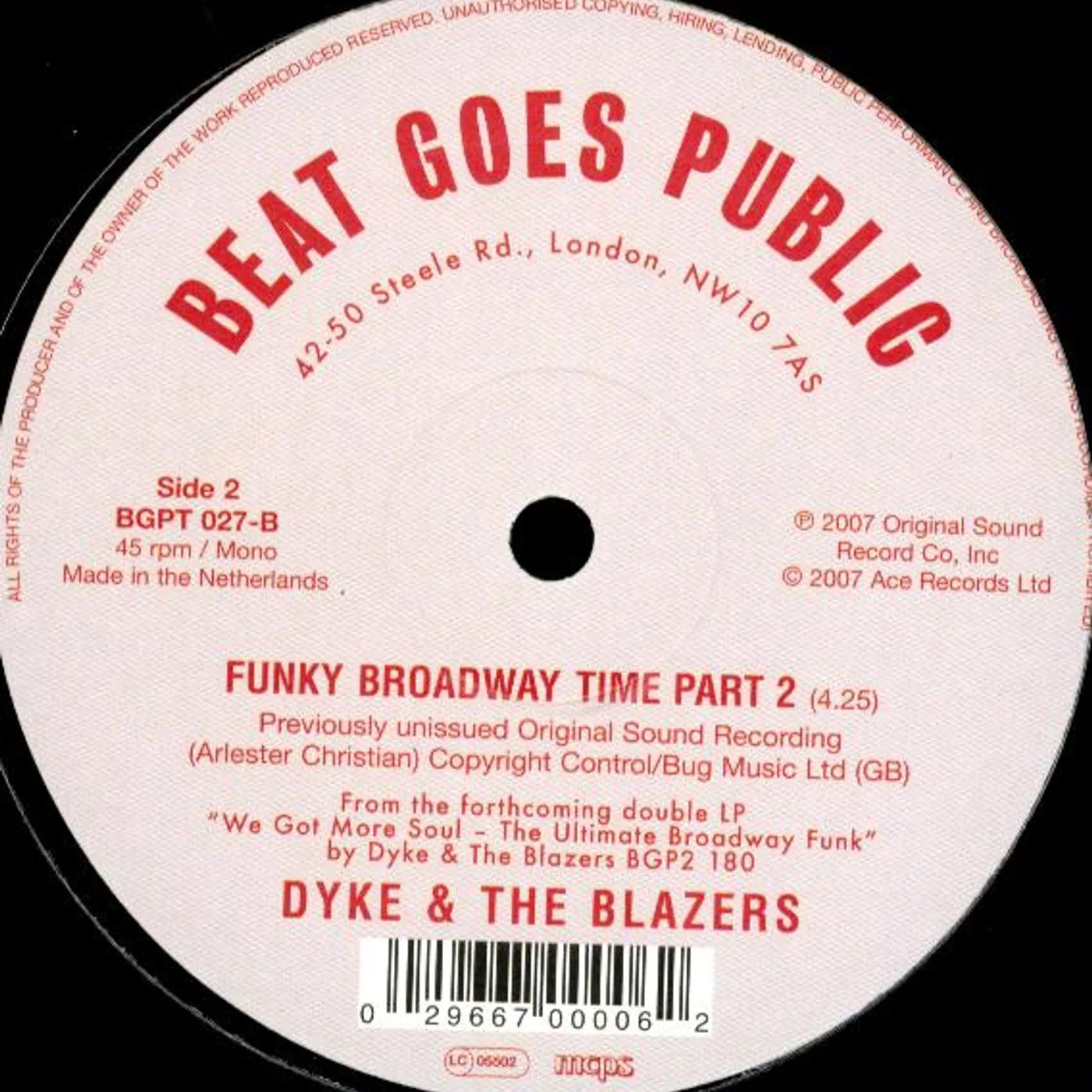 Dyke & The Blazers LET A WOMAN BE A WOMAN LET A MAN BE A MAN Vinyl Record