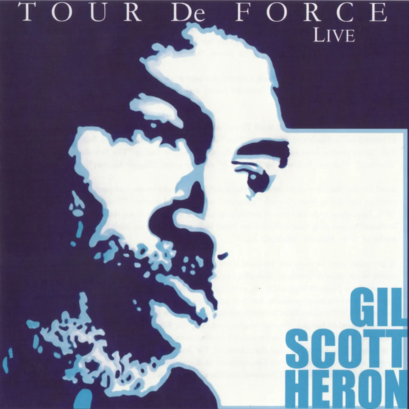 Gil Scott-Heron TOUR DE FORCE CD