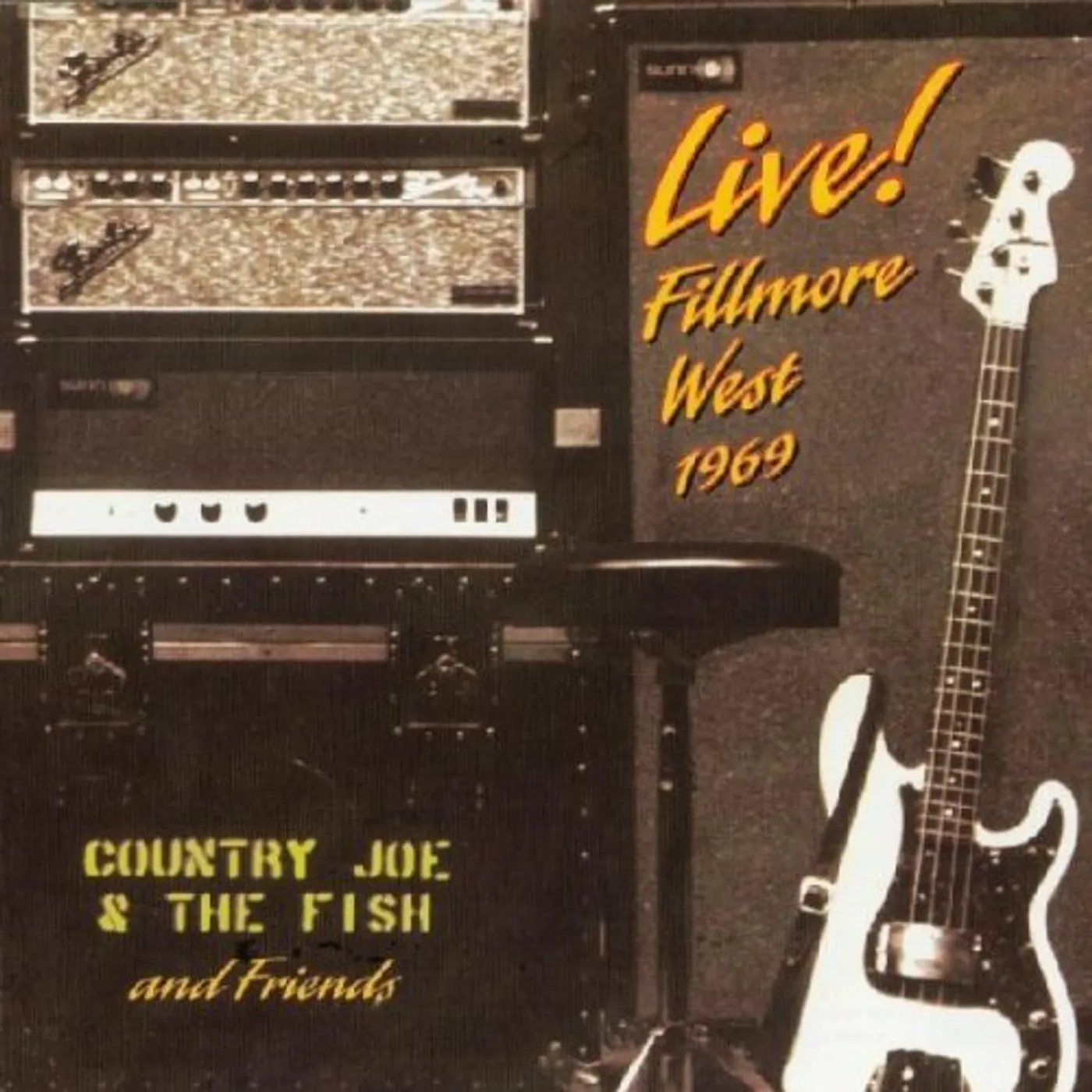Country Joe & The Fish LIVE: FILLMORE WEST 1969 CD