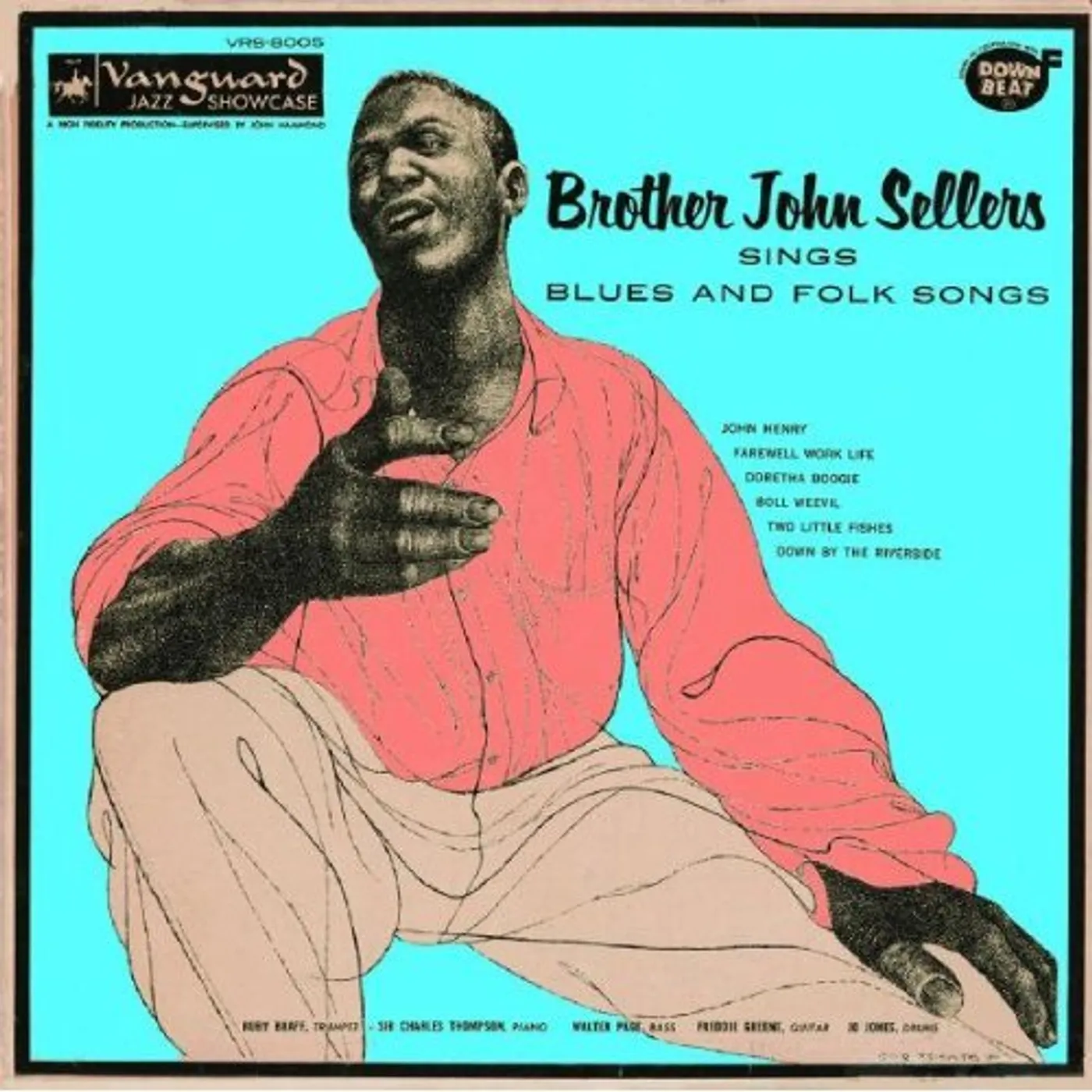 BROTHER JOHN SELLERS SINGS BLUES & FOLK SONGS CD