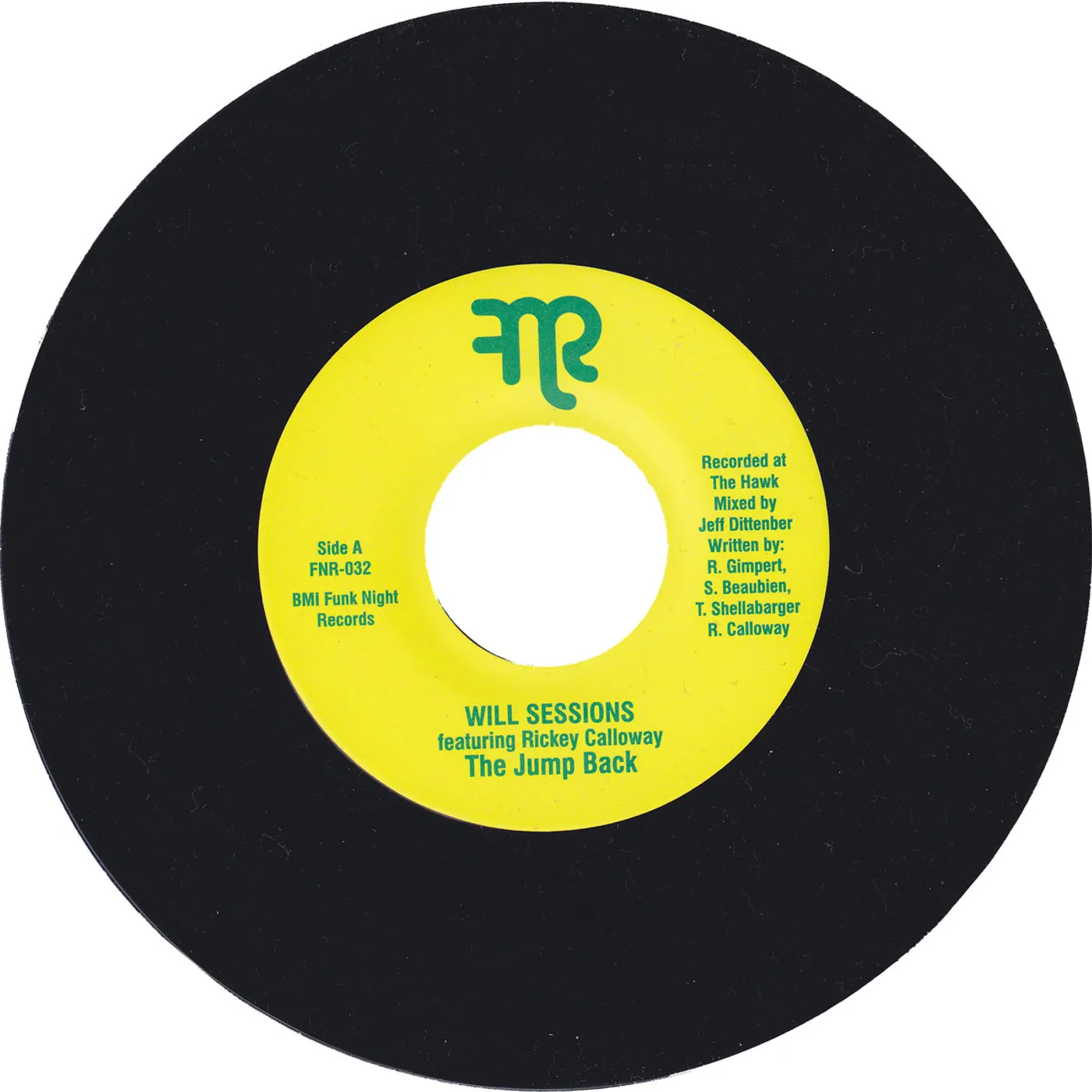 Will Sessions Featuring Rickey Calloway JUMP BACK / JUMP BACK PART 2 Vinyl Record