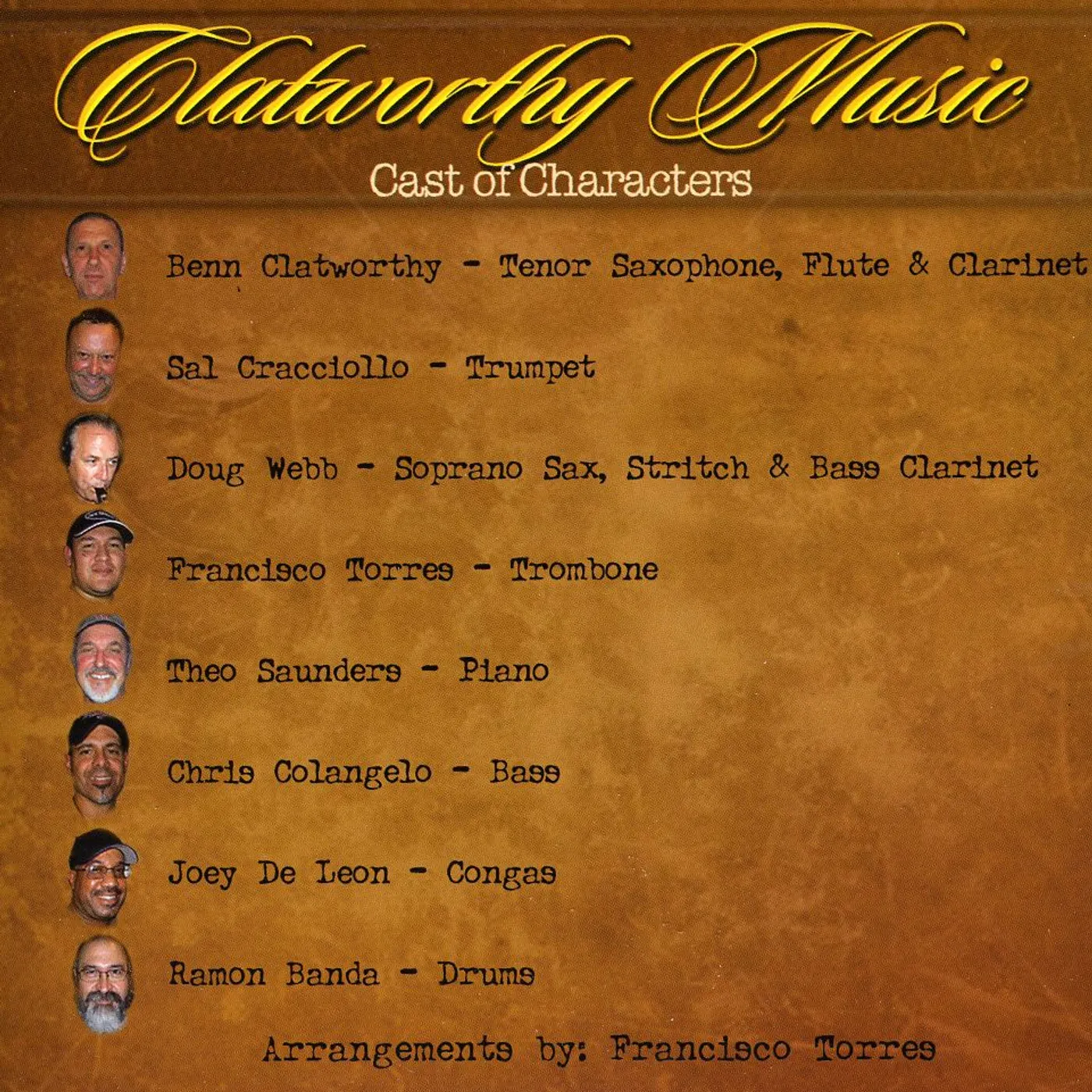Benn Clatworthy CLATWORTHY MUSIC CD