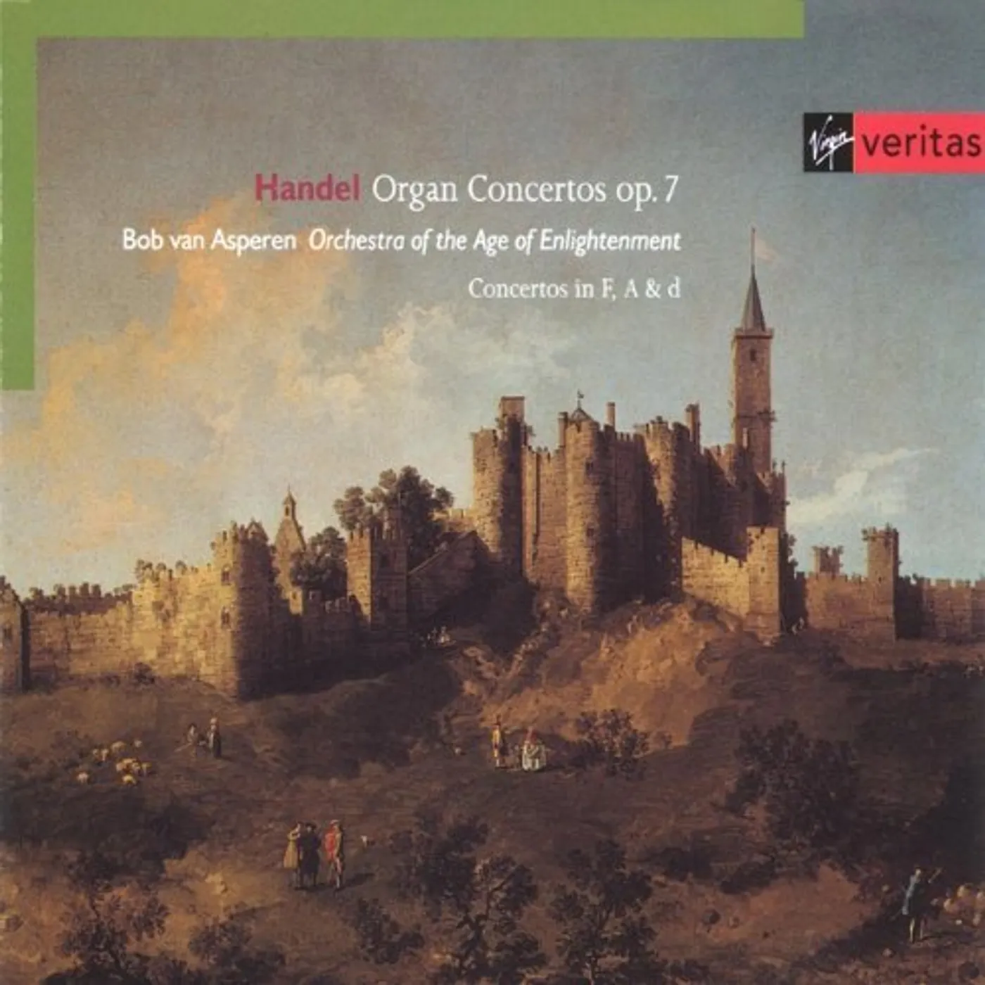 Bob van Asperen VERITAS X2: HANDEL - ORGAN CONCERTOS OP 7 CD