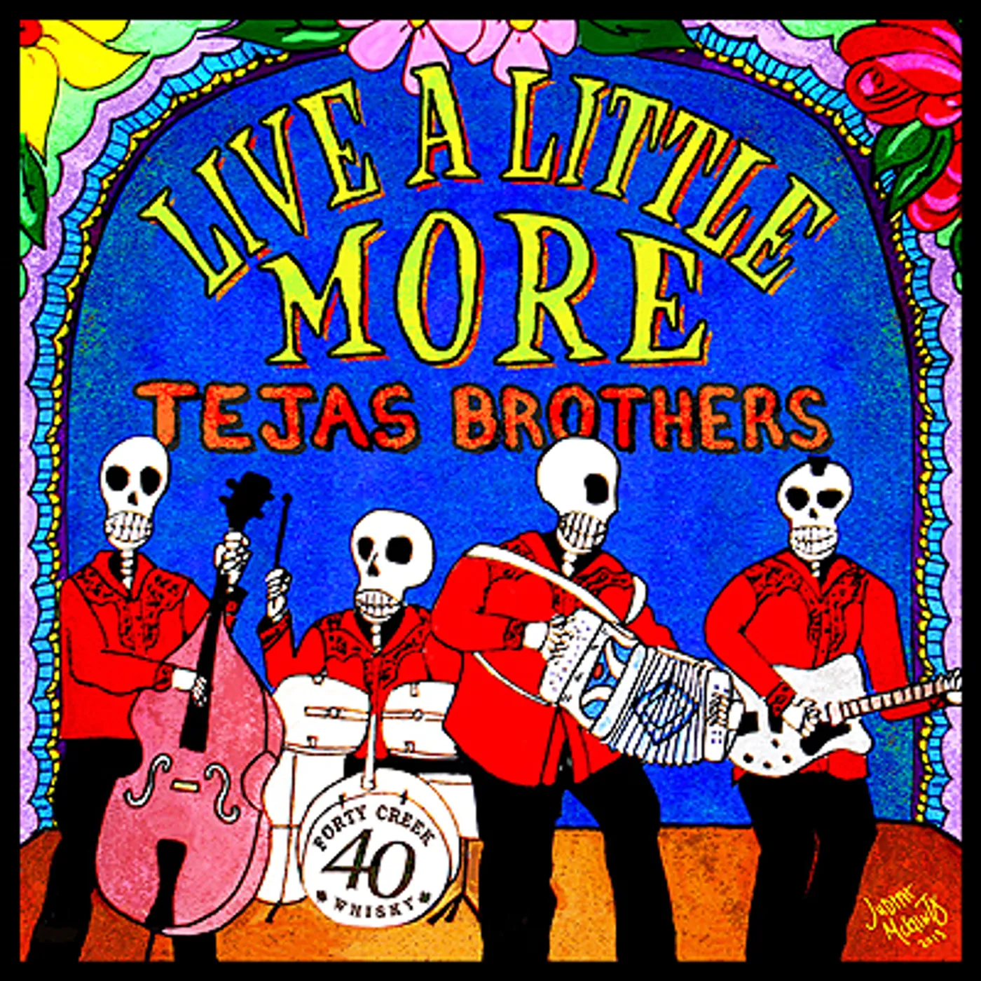 Tejas Brothers LIVE A LITTLE MORE CD