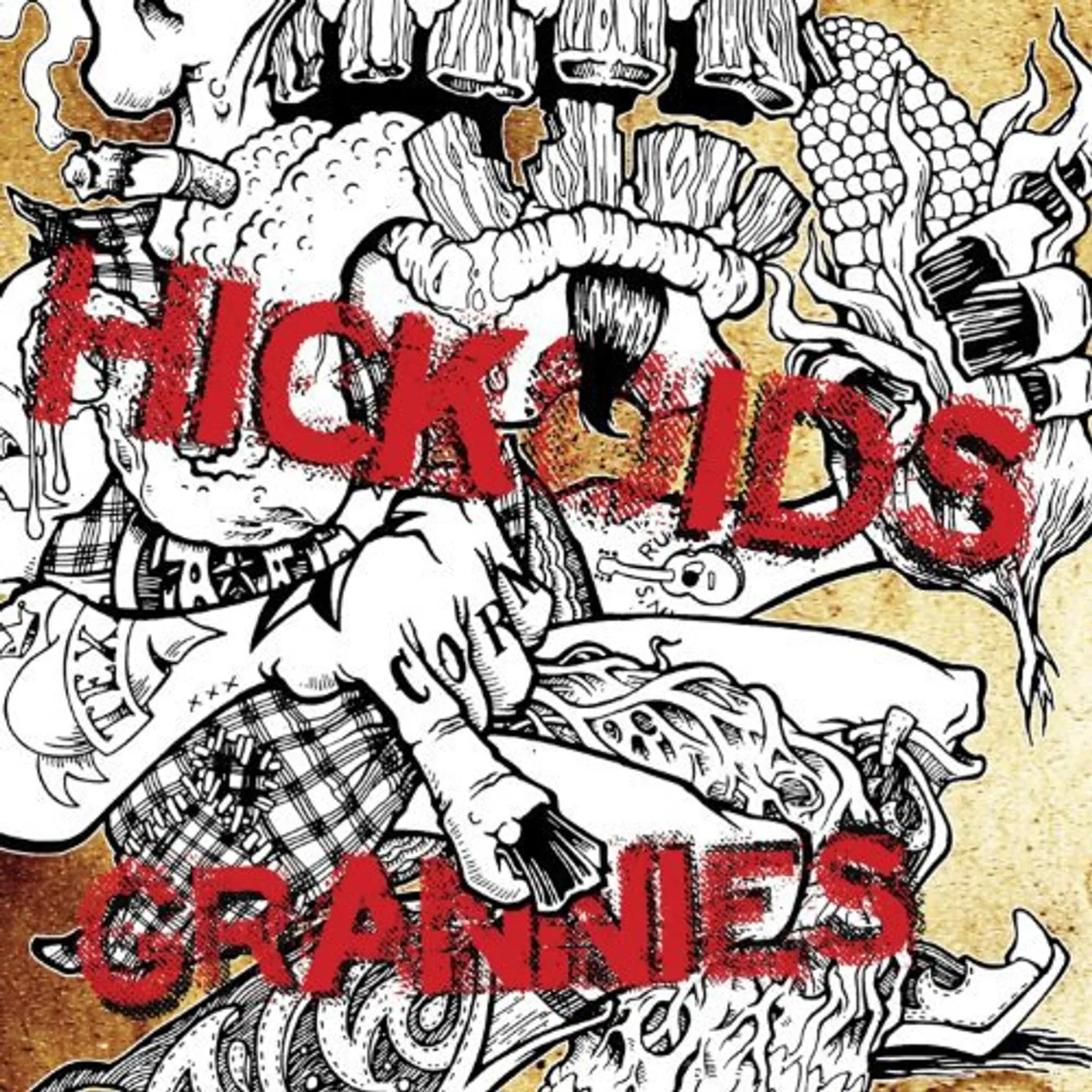 Hickoids 300 YEARS OF PUNK ROCK Vinyl Record