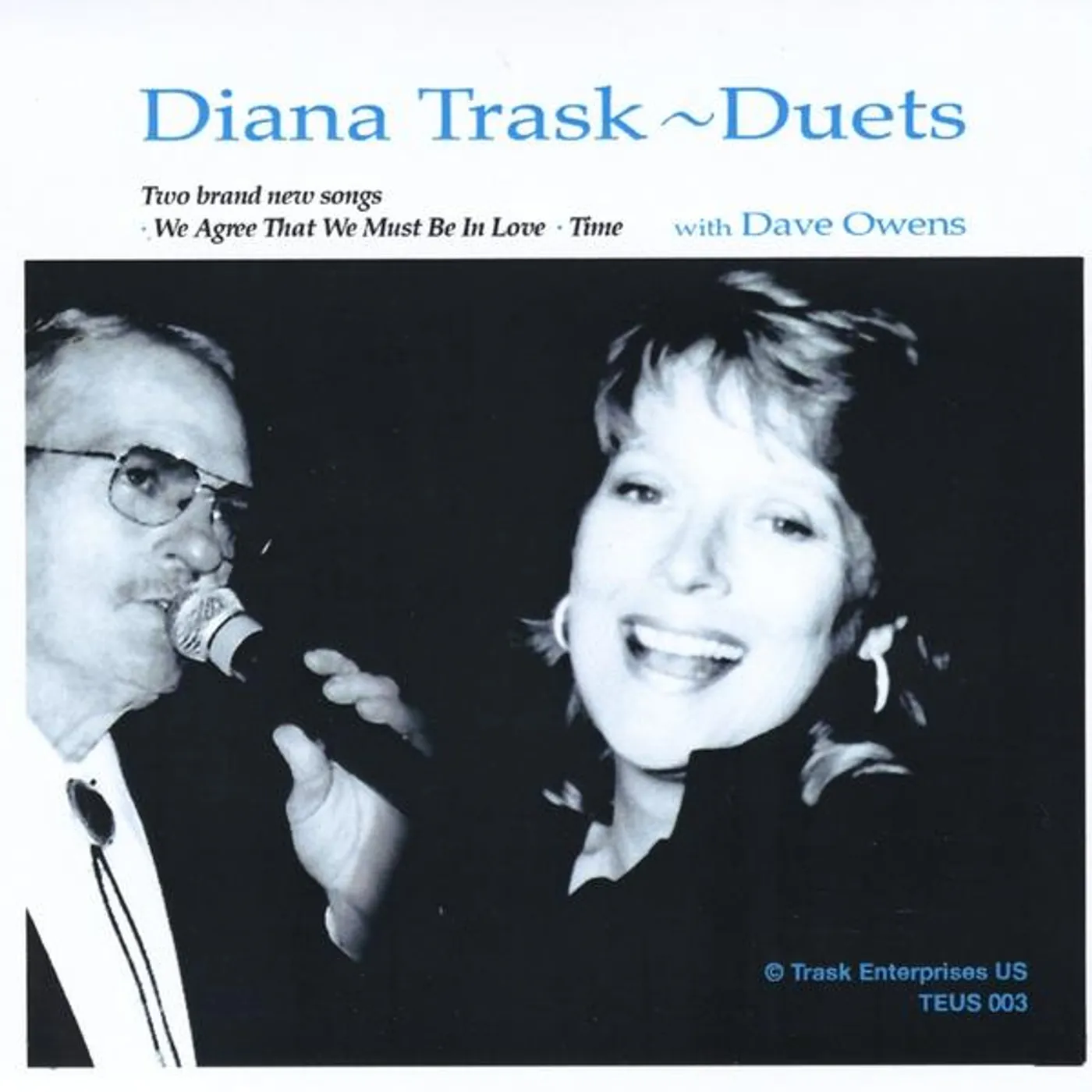 Diana Trask DUETS CD
