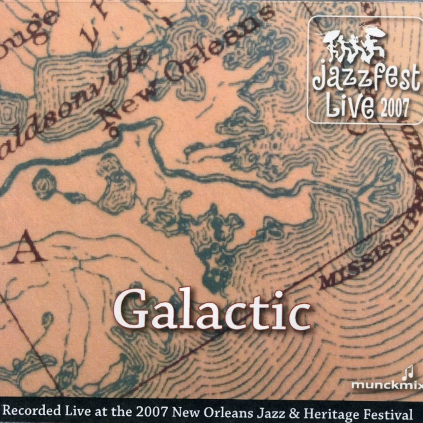Galactic LIVE AT JAZZ FEST 2007 CD