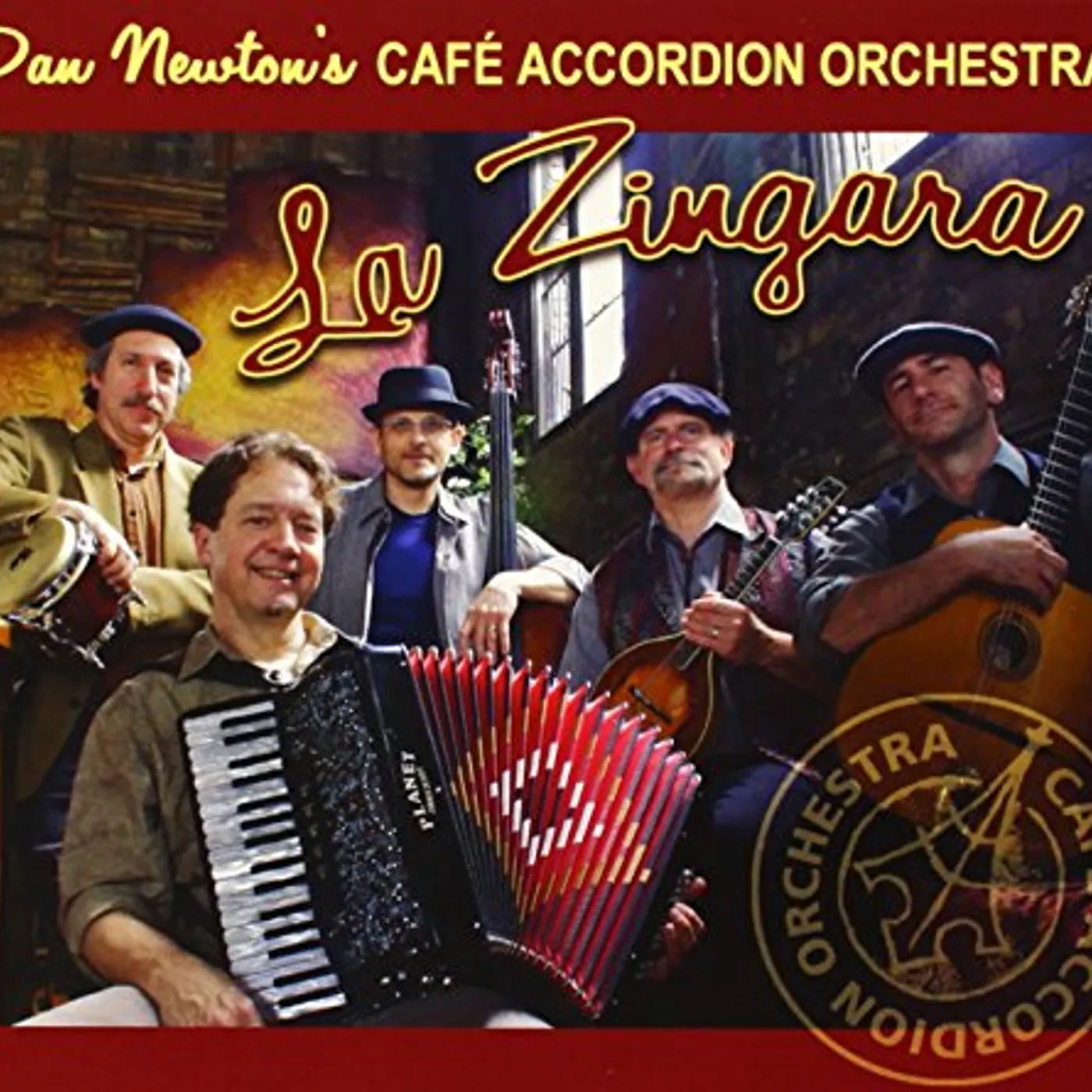 Cafe Accordion Orchestra LA ZINGARA CD