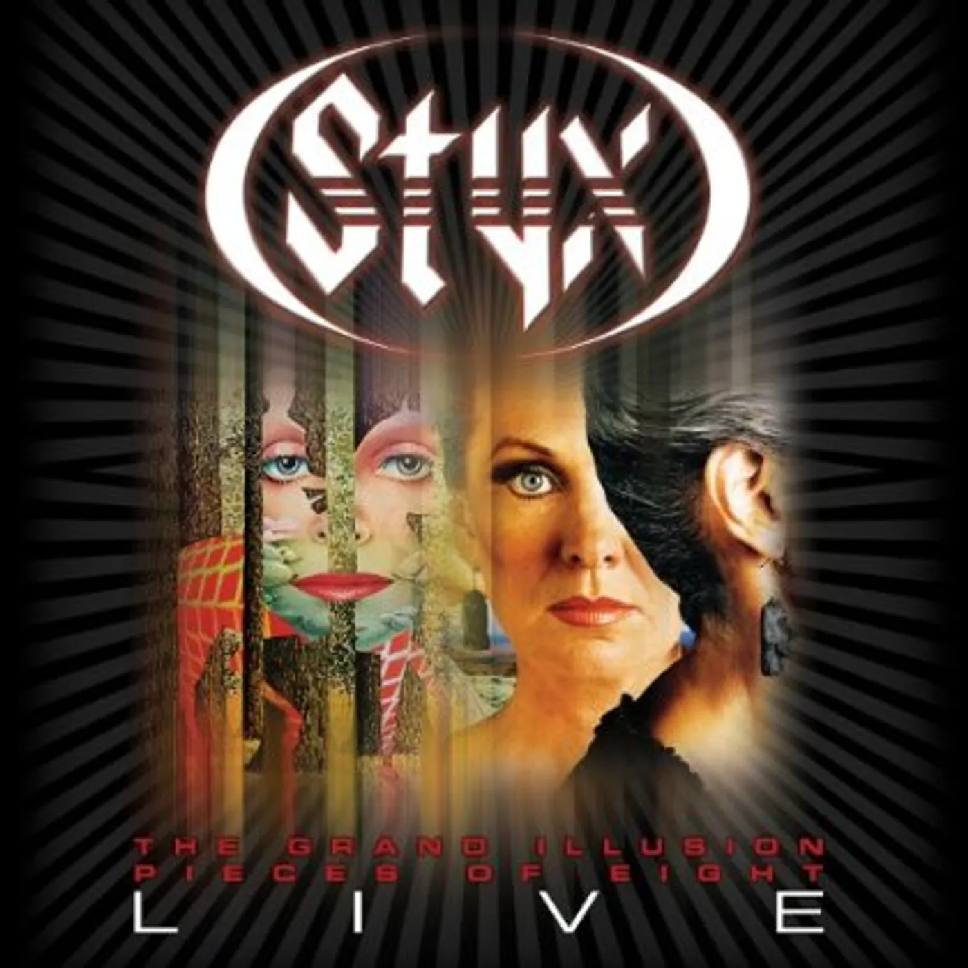 Styx GRAND ILLUSION & PIECES OF EIGHT LIVE CD