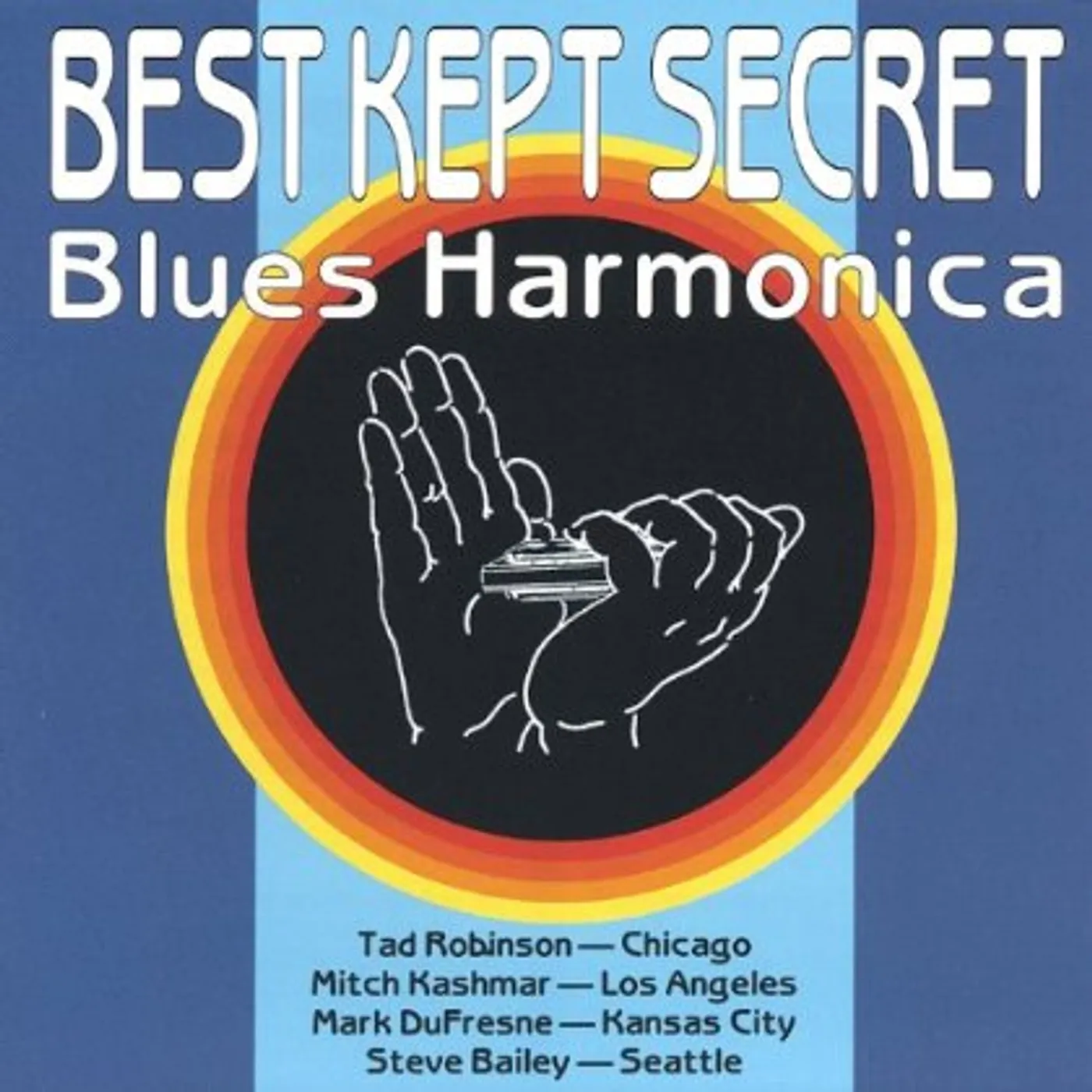Tad Robinson BEST KEPT SECRET BLUES HARMONICA CD