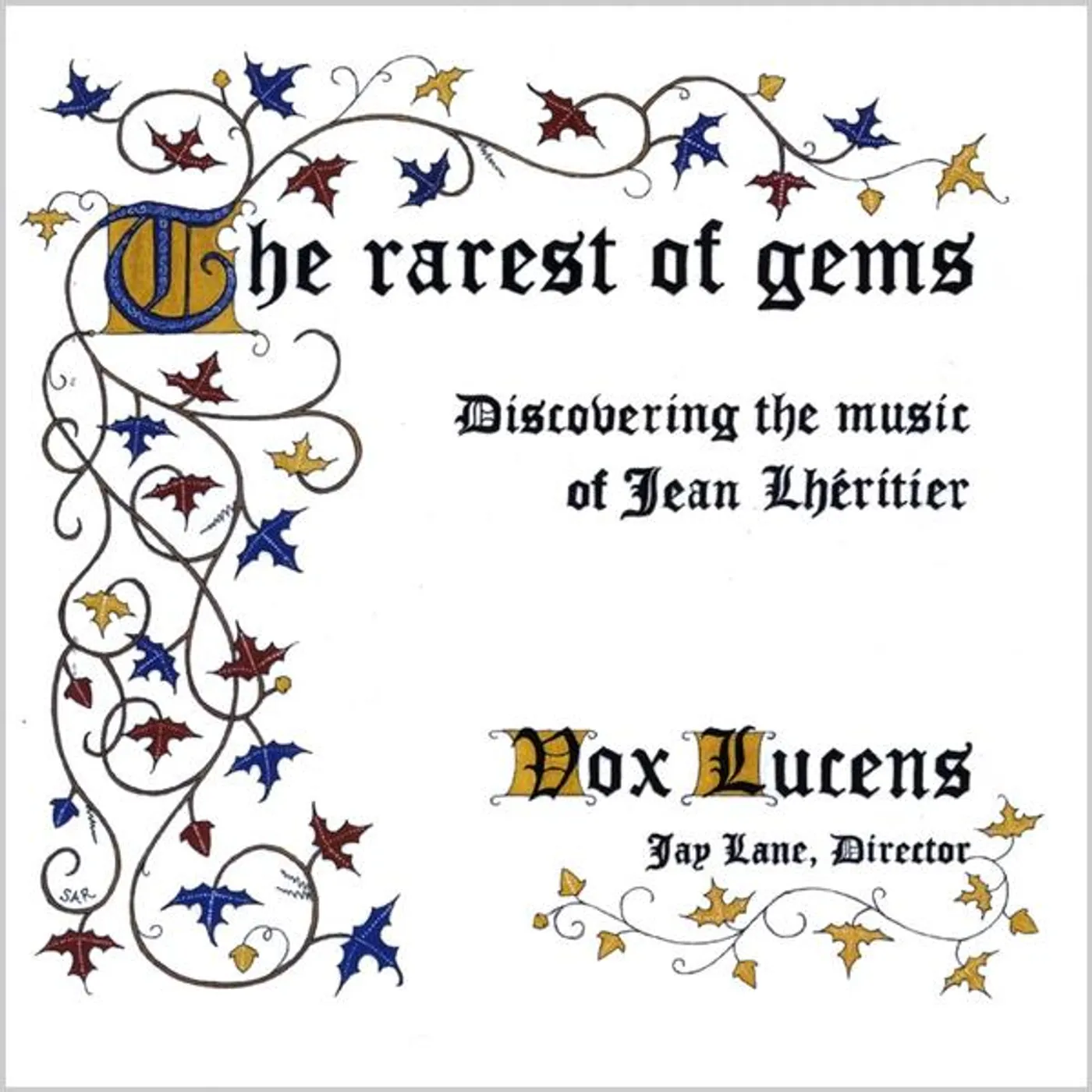Vox Lucens RAREST OF GEMS CD