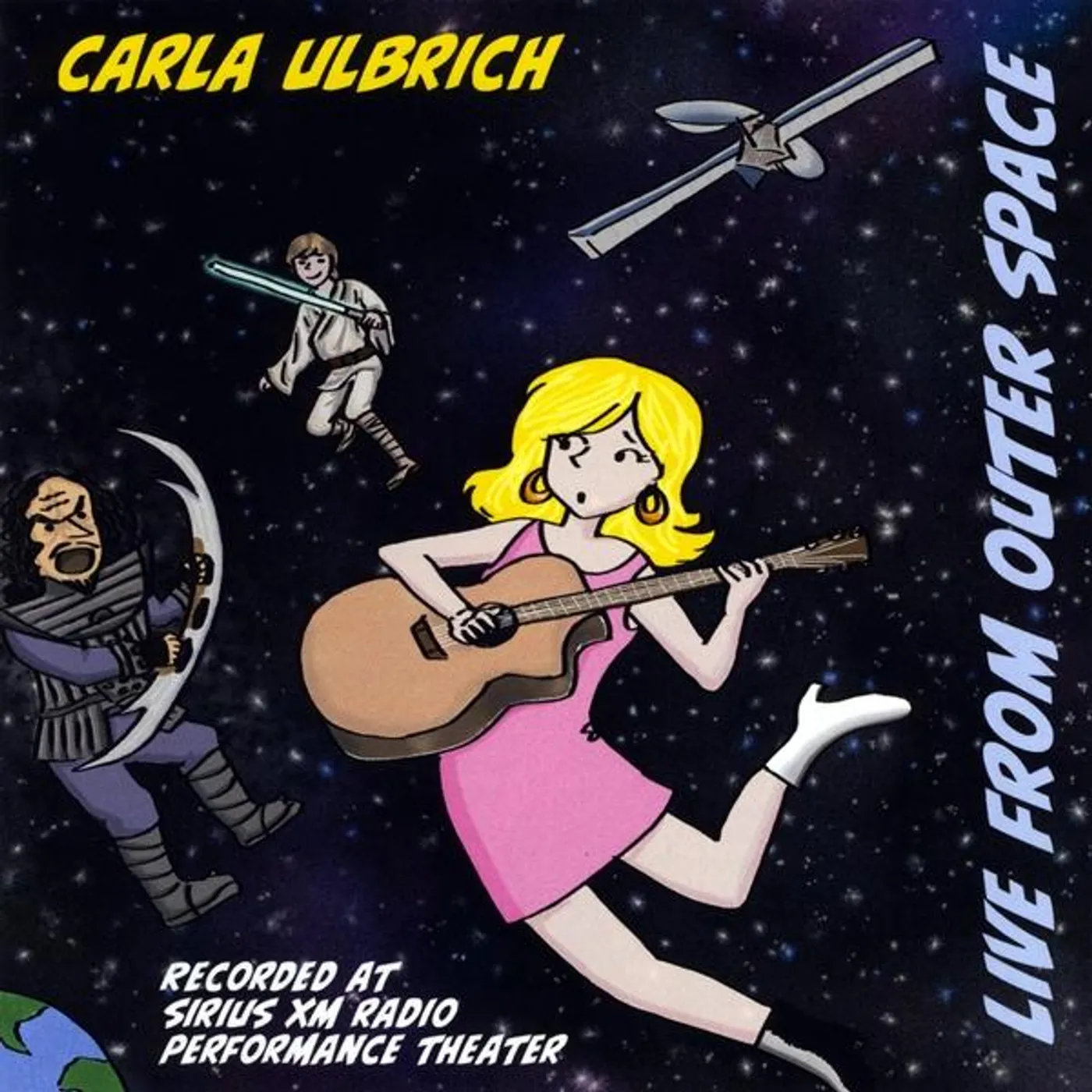 Carla Ulbrich LIVE FROM OUTER SPACE CD