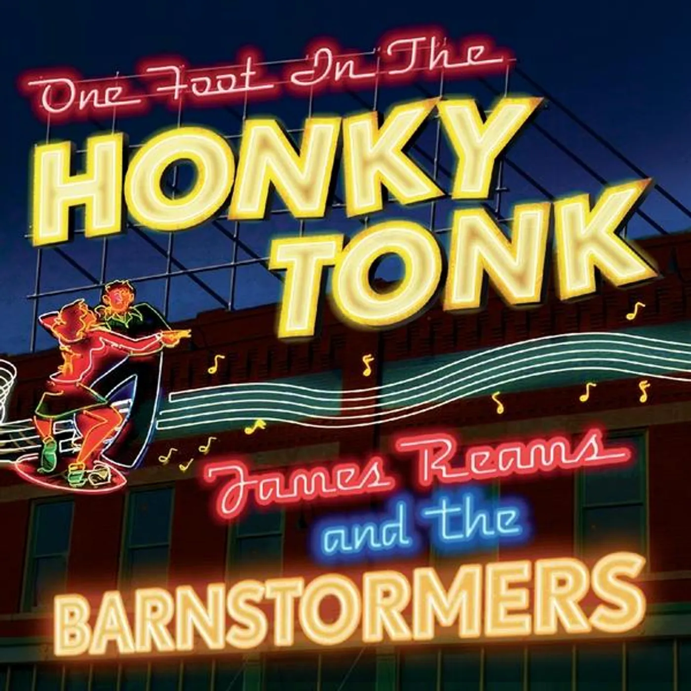 James Reams ONE FOOT IN THE HONKY TONK CD
