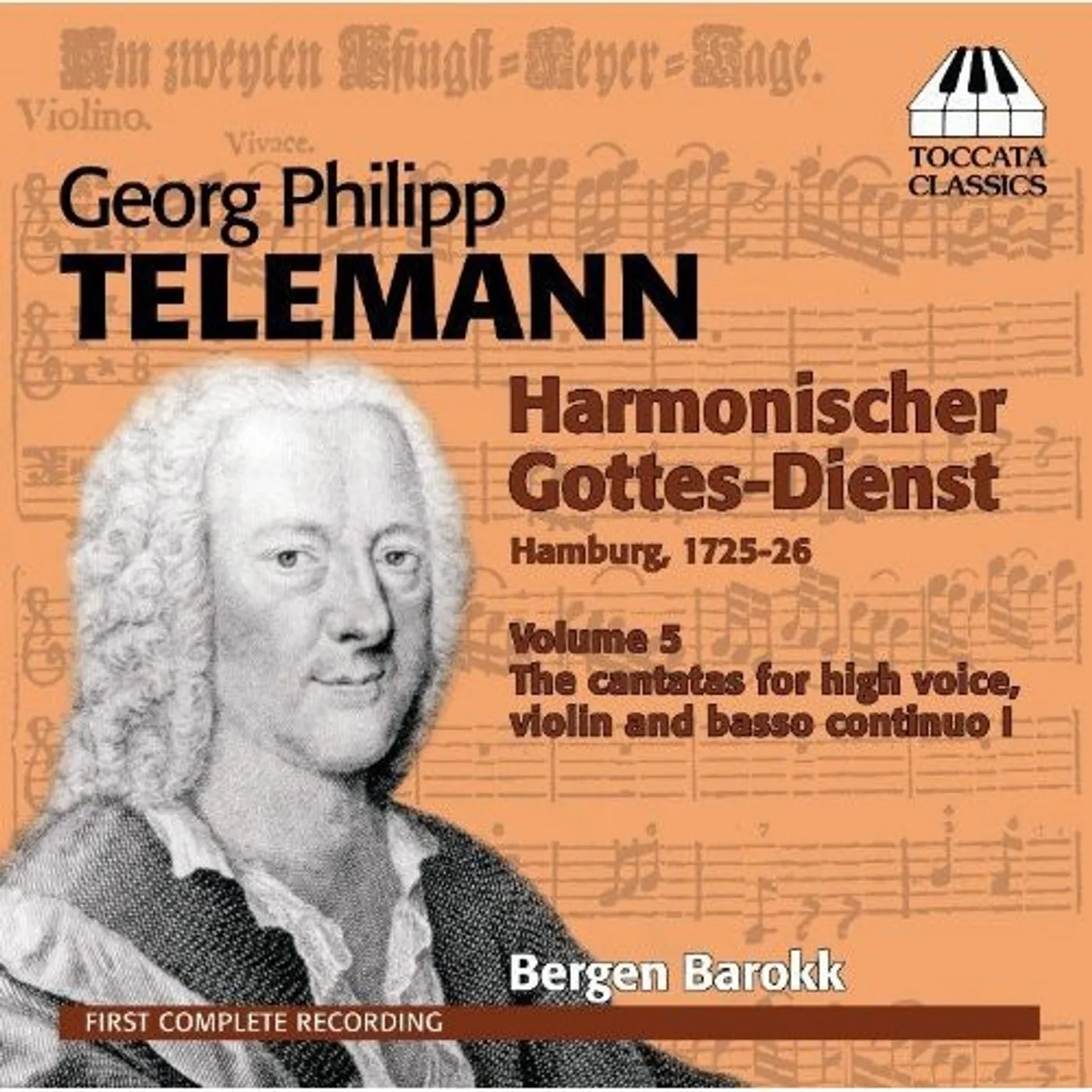 Bergen Barokk HARMONISCHER GOTTES-DIENST / SIX CANTATAS 5 CD