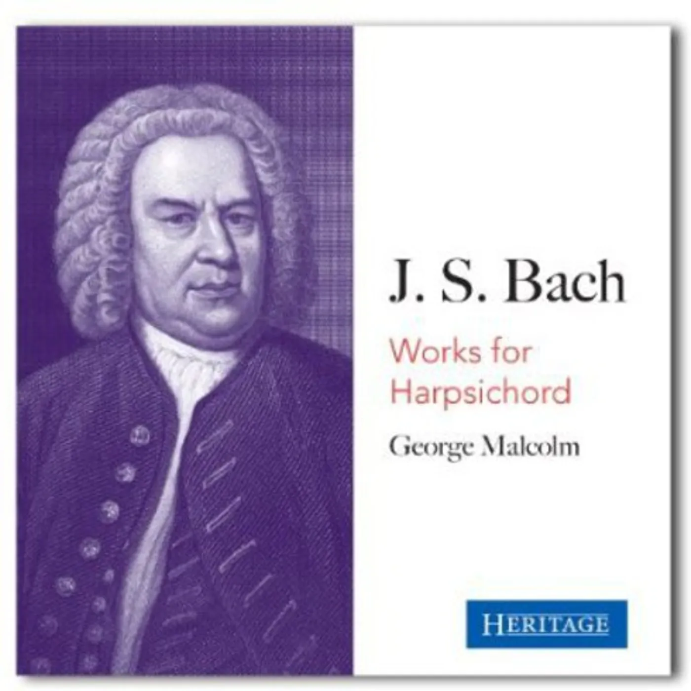 George Malcom PLAYS BACH CD