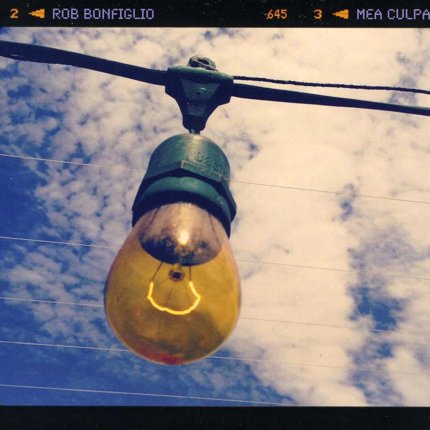 Rob Bonfiglio MEA CULPA CD