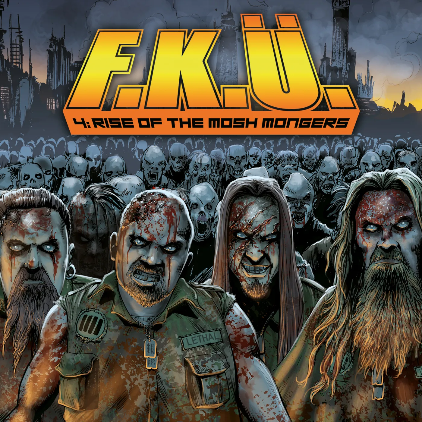 F.K.Ü. RISE OF THE MOSH MONGERS CD