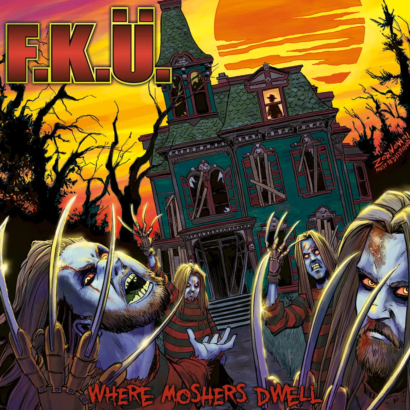 F.K.Ü. WHERE MOSHERS DWELL CD