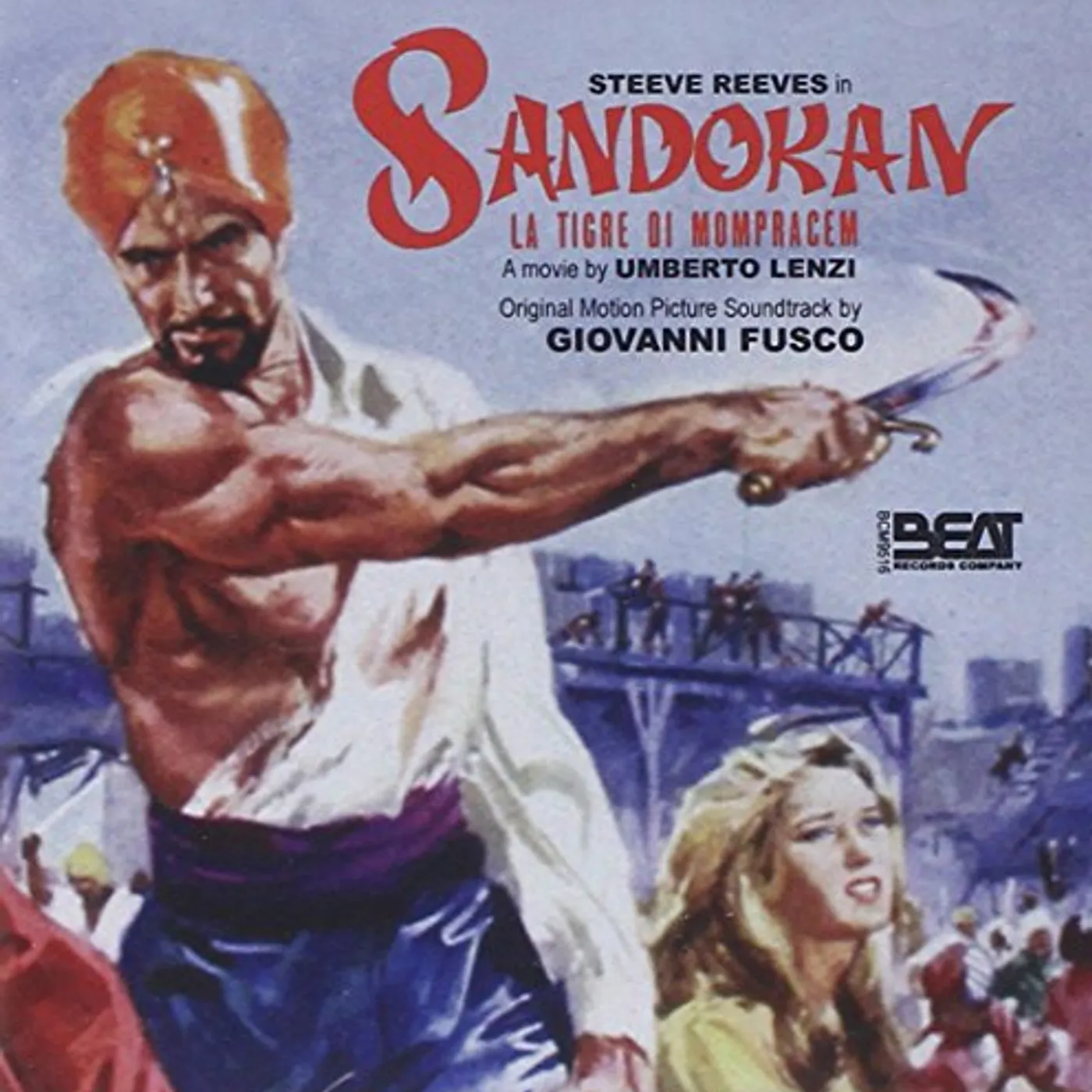 Fusco Giovanni SANDOKAN LA TIGRE DI MOMPRACEM CD