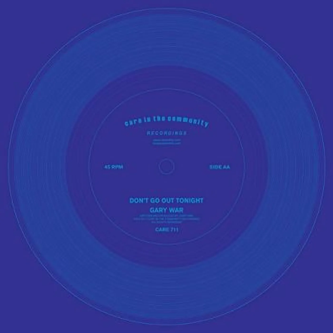Gary War Zontag Vinyl Record
