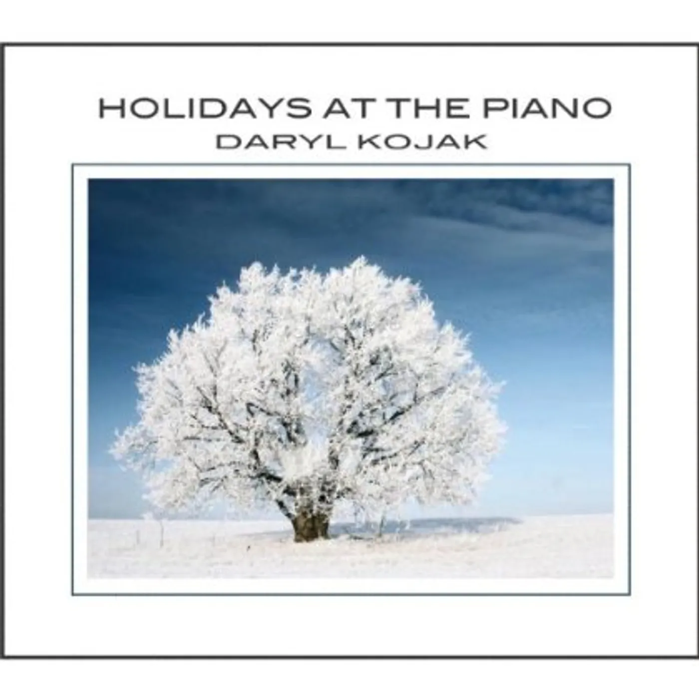 Daryl Kojak HOLIDAYS AT THE PIANO CD