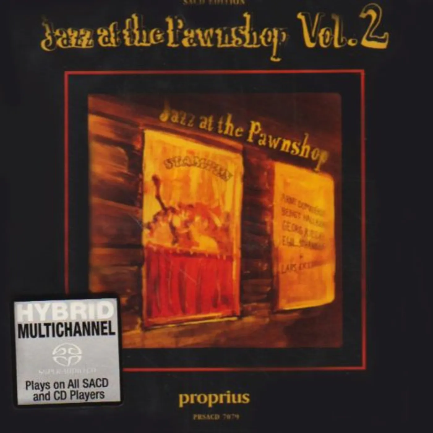 Arne Domnérus JAZZ AT THE PAWNSHOP 2 CD Super Audio CD