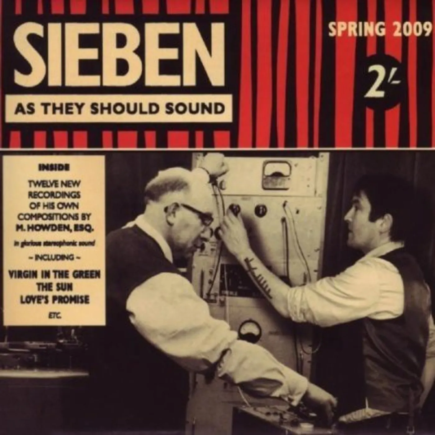 Sieben AS THEY SHOULD SOUND CD