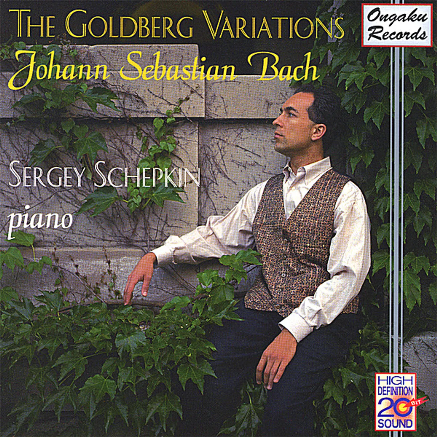 Sergey Schepkin GOLDBERG VARIATIONS CD