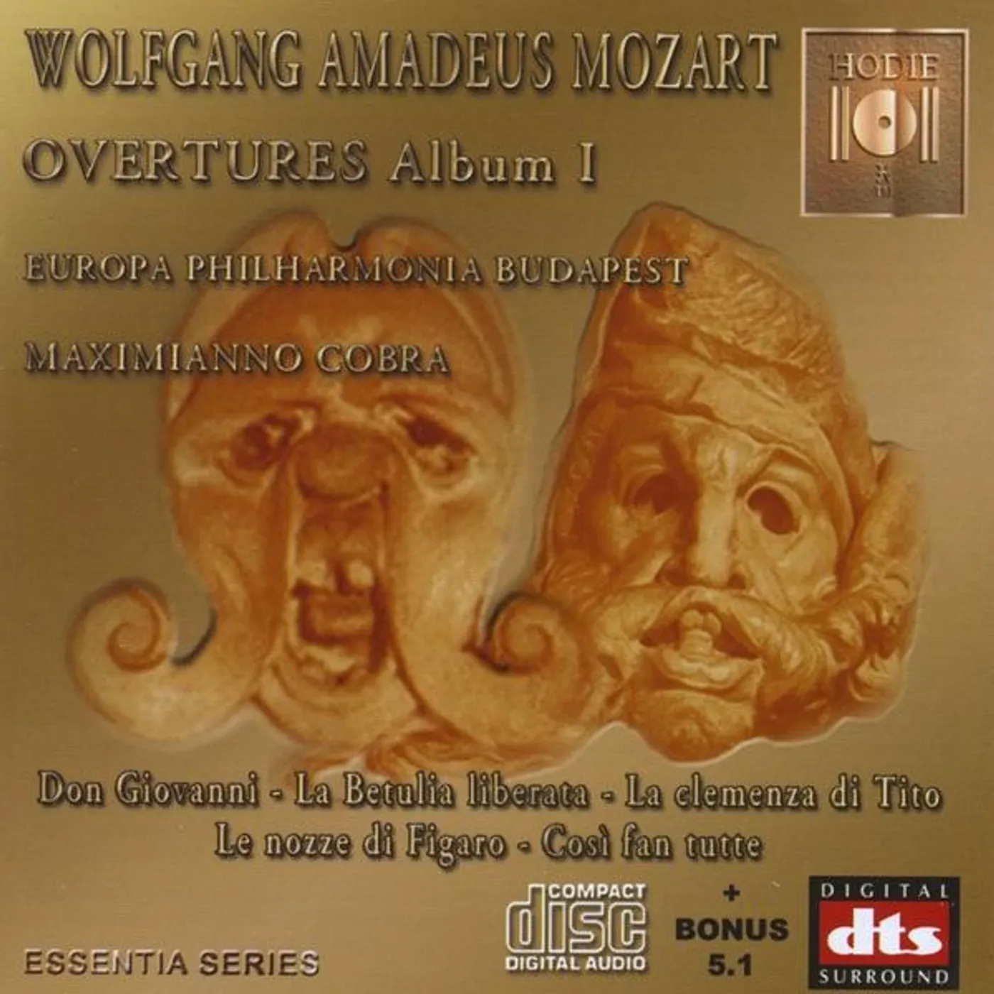 Maximianno Cobra OPERA OVERTURES ALBUM I CD