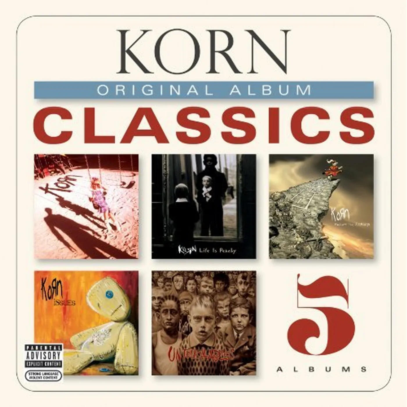 Korn Original Album Classics (Box Set) CD