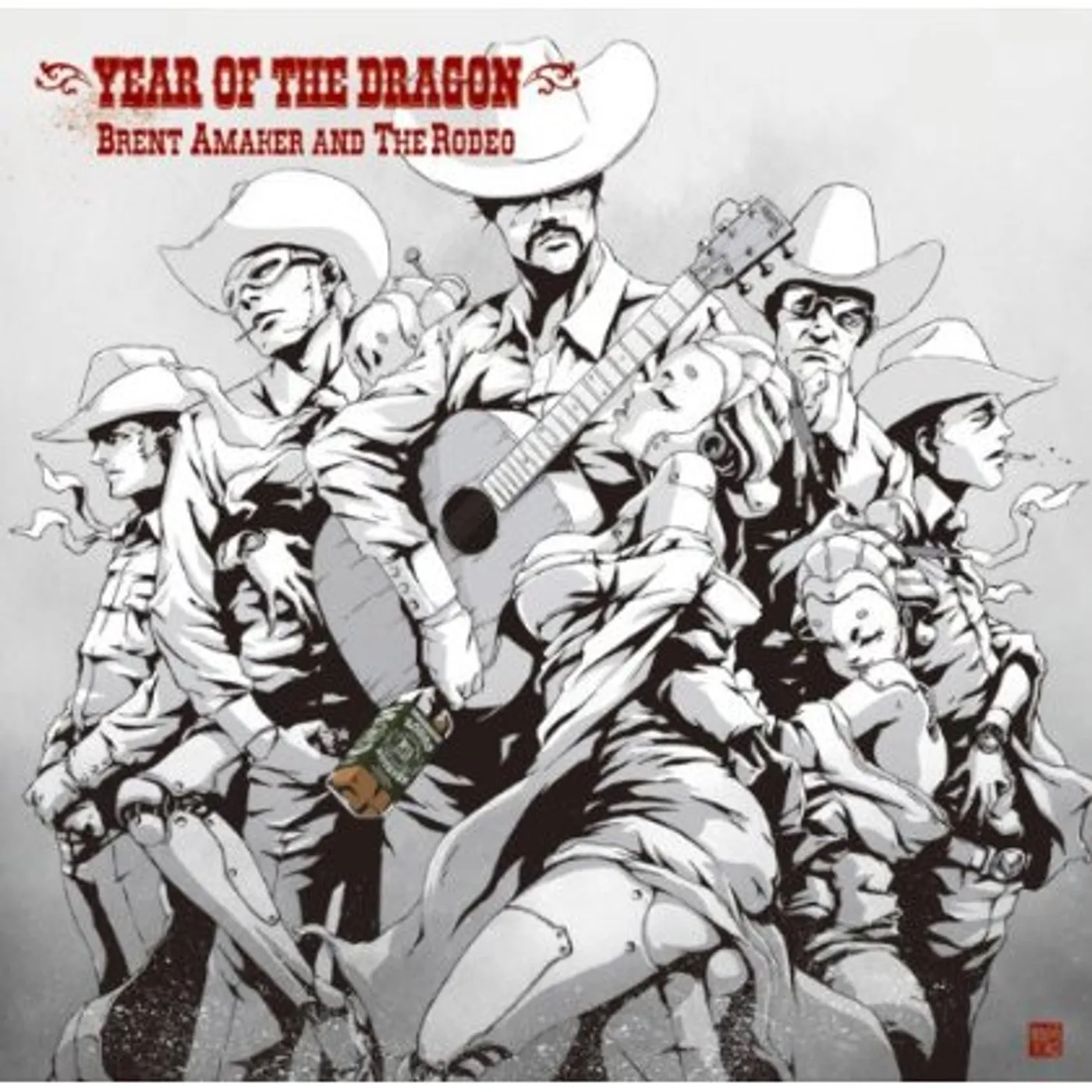 Brent Amaker and the Rodeo YEAR OF THE DRAGON CD
