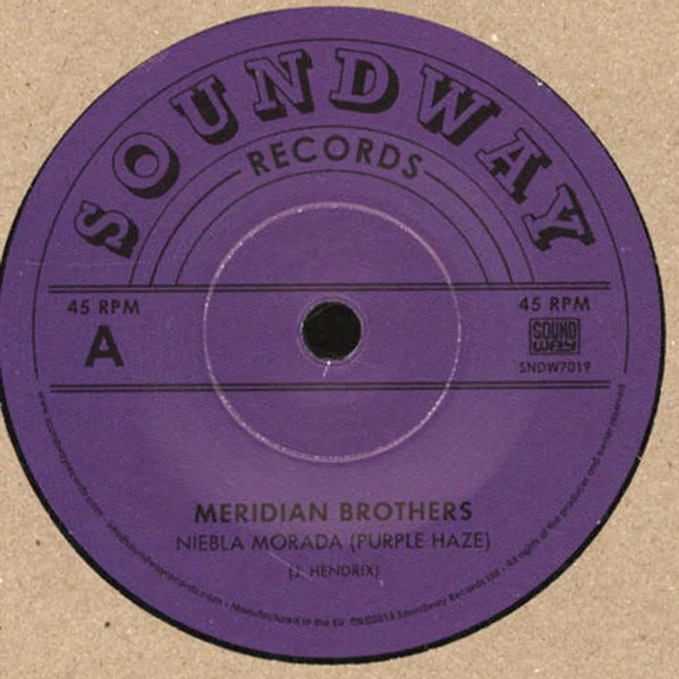 Meridian Brothers NIEBLA MORADA (PURPLE HAZE) / JUEGO TRAICION Vinyl Record