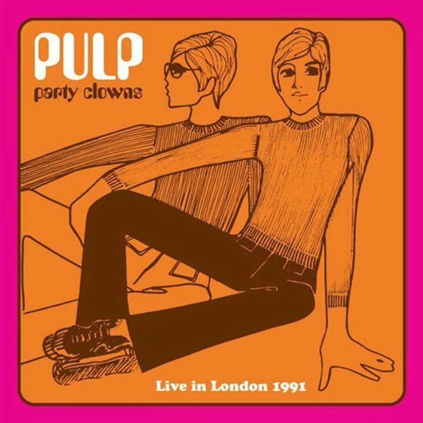 Pulp PARTY CLOWNS: LIVE IN LONDON 1991 Vinyl Record
