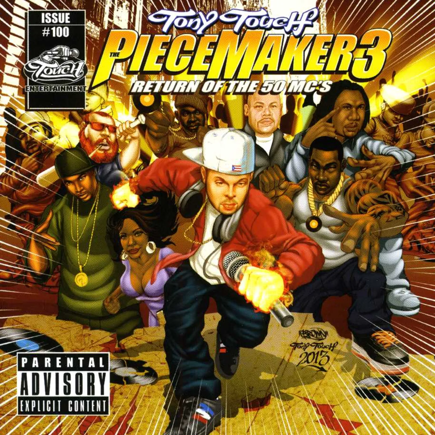 Tony Touch PIECE MAKER 3: RETURN OF THE 50 MCS CD
