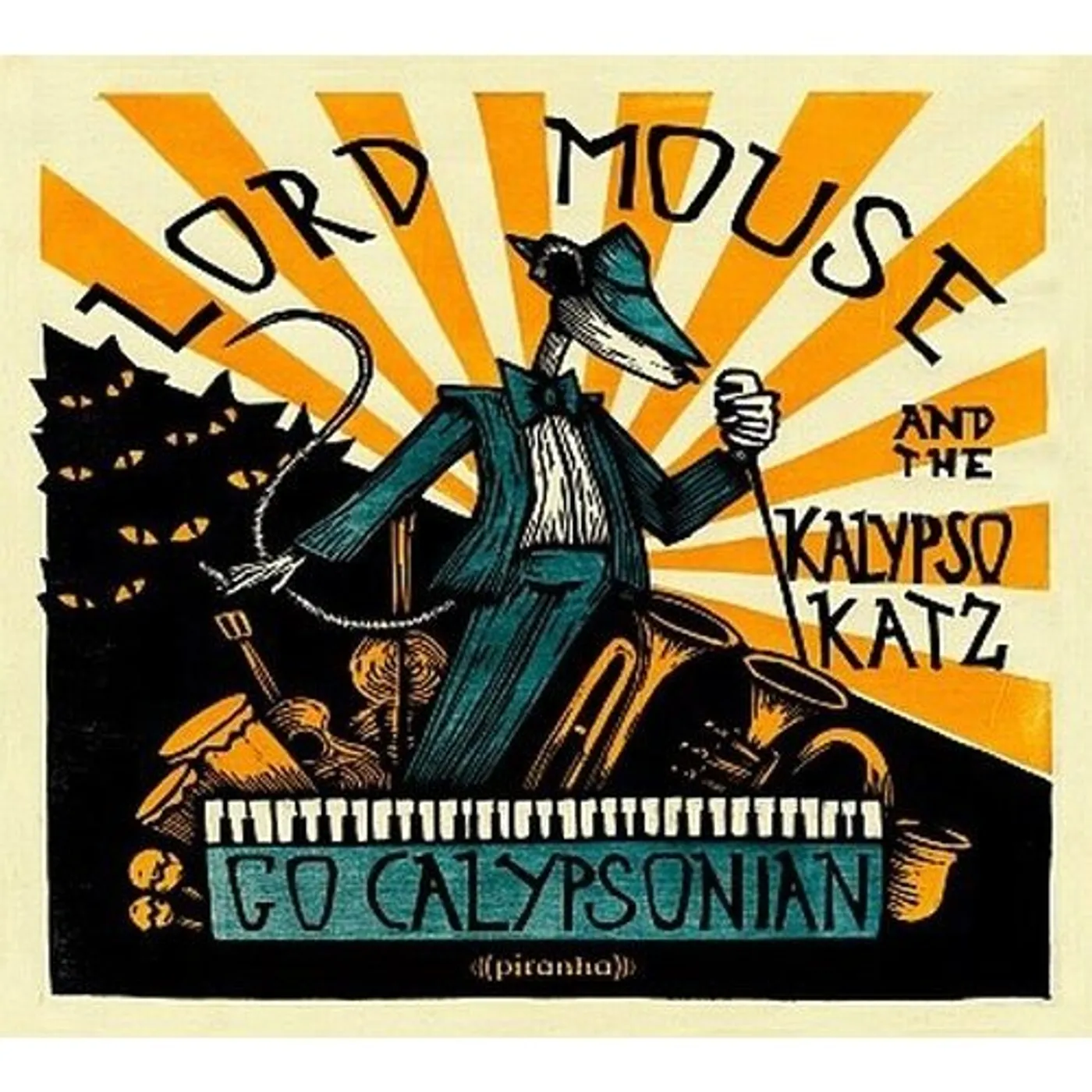 Lord Mouse and the Kalypso Katz Go Calypsonian Vinyl Record