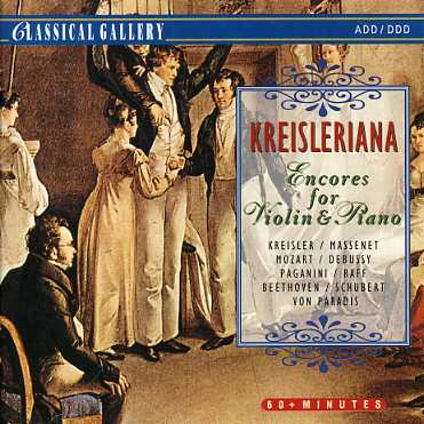 Various Artists  KREISLERIANA: ENCORES FOR VIOLIN & PIANO / VARIOUS CD