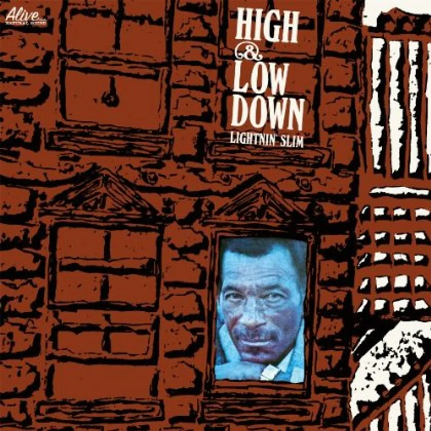 Lightnin' Slim HIGH & LOWDOWN Vinyl Record