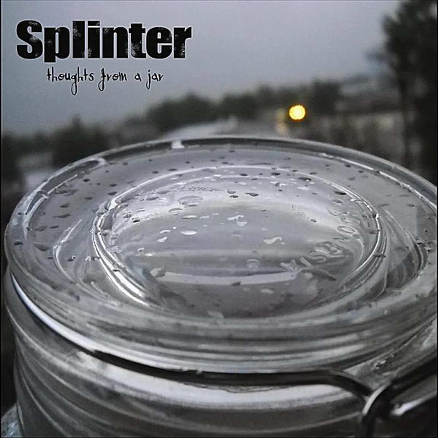 Splinter THOUGHTS FROM A JAR CD