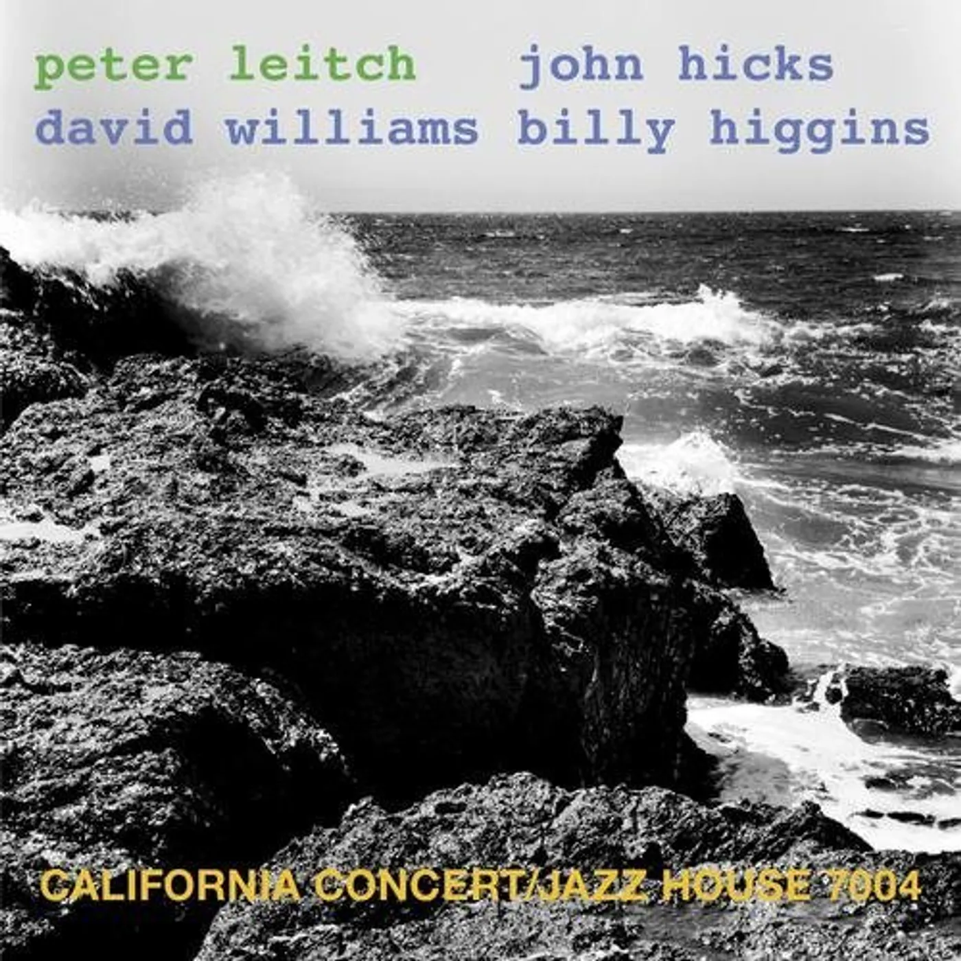 Peter Leitch CALIFORNIA CONCERT CD