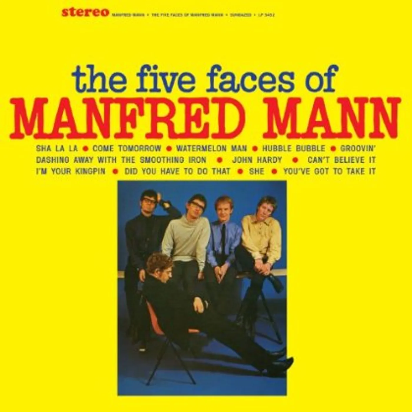Five Faces Of Manfred Mann Vinyl Record