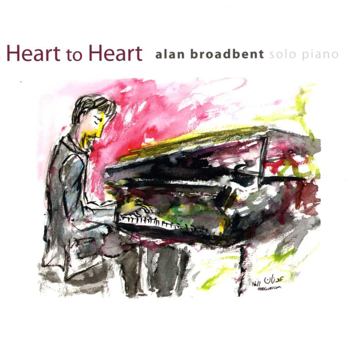Alan Broadbent HEART TO HEART: SOLO PIANO CD