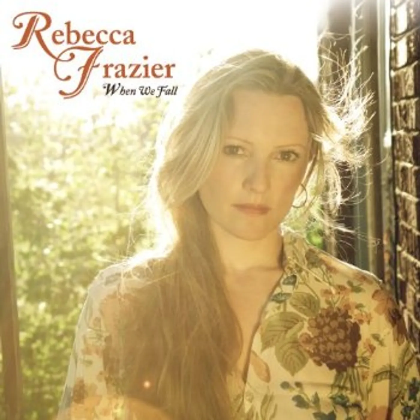 Rebecca Frazier WHEN WE FALL CD