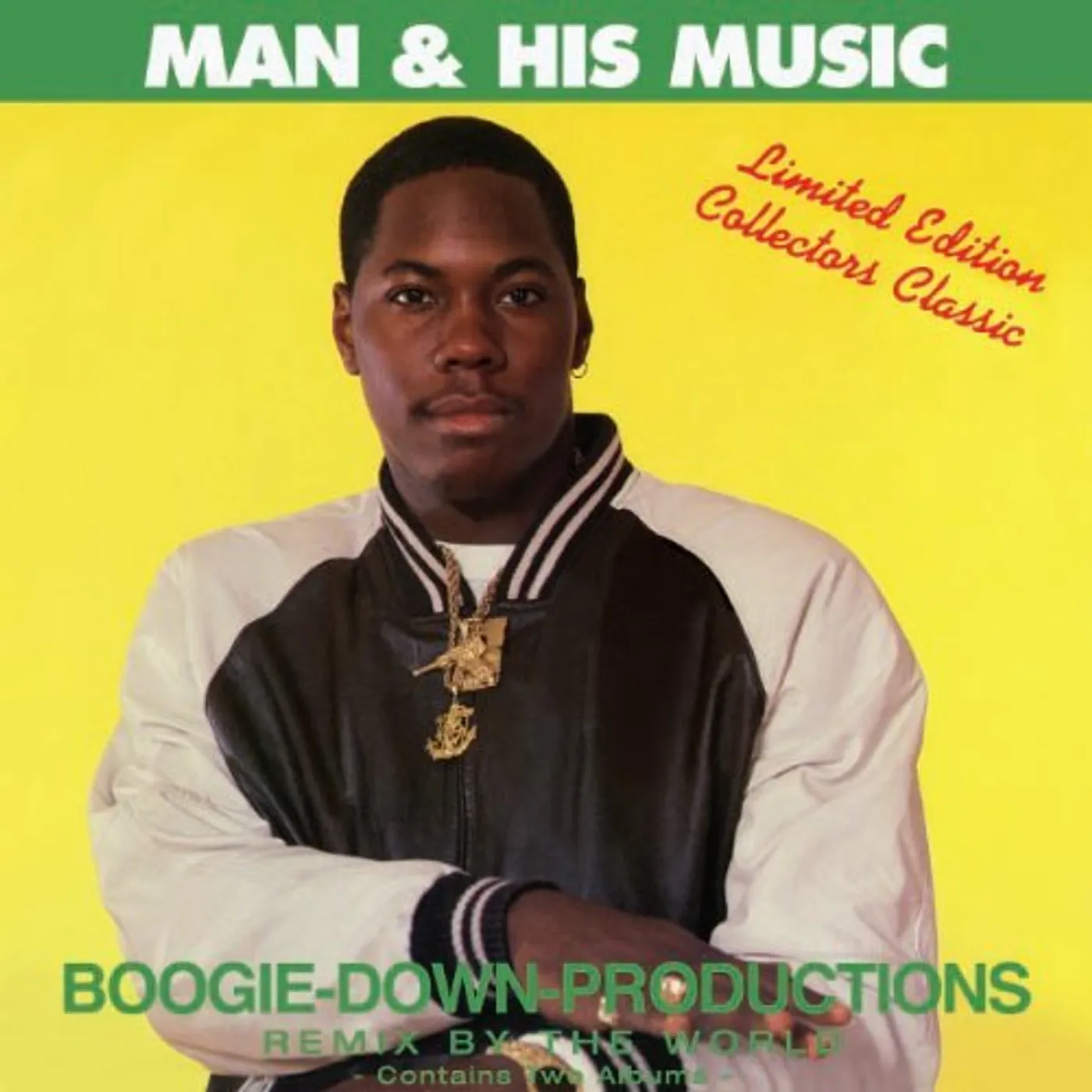 Boogie Down Productions MAN & HIS MUSIC CD