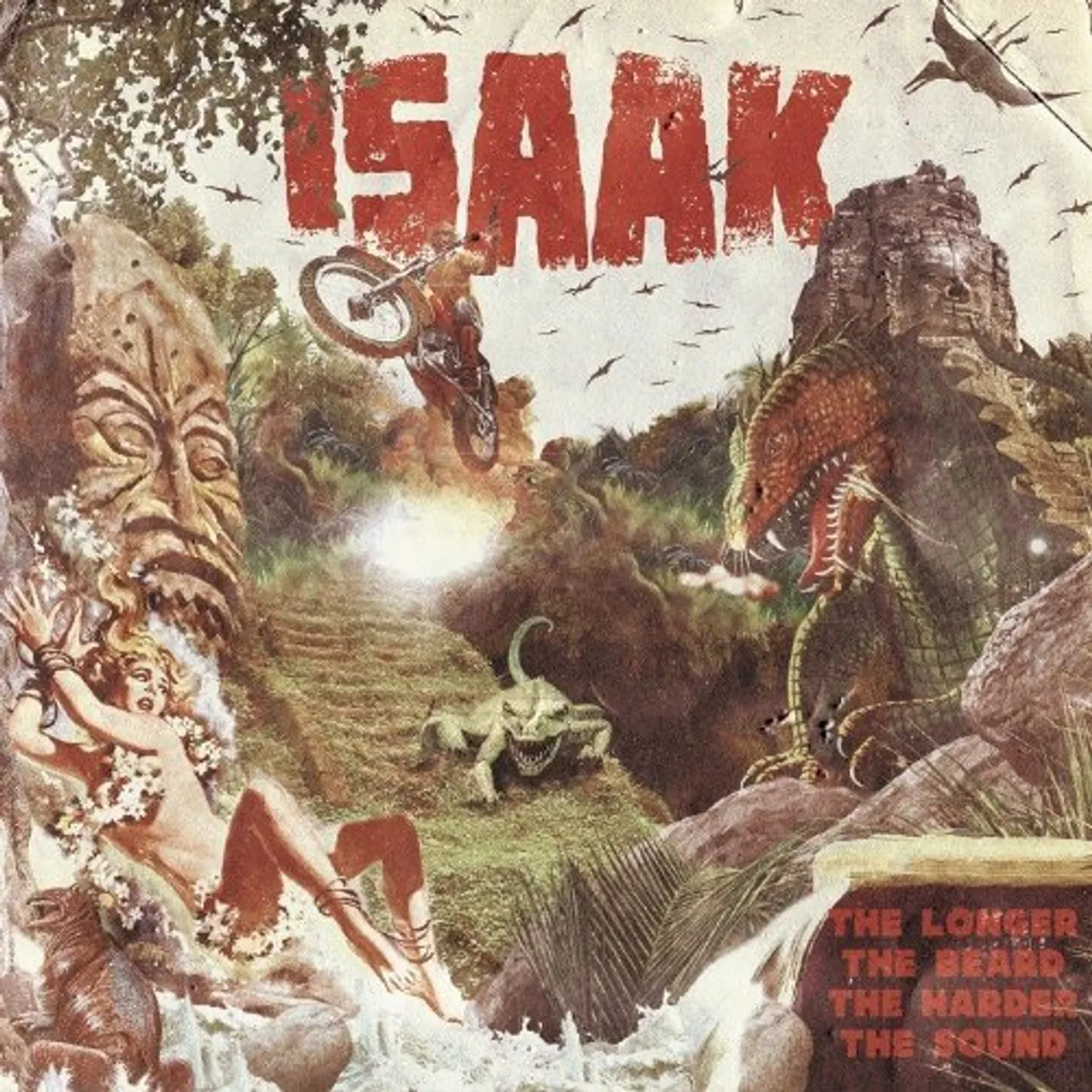 Isaak LONGER THE BEARD THE HARDER THE SOUND CD