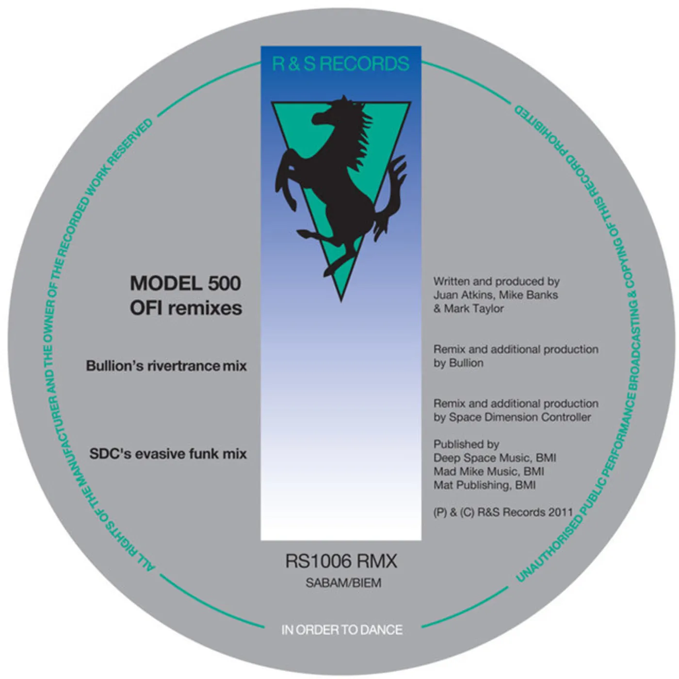 Model 500 OFI Remixes Vinyl Record