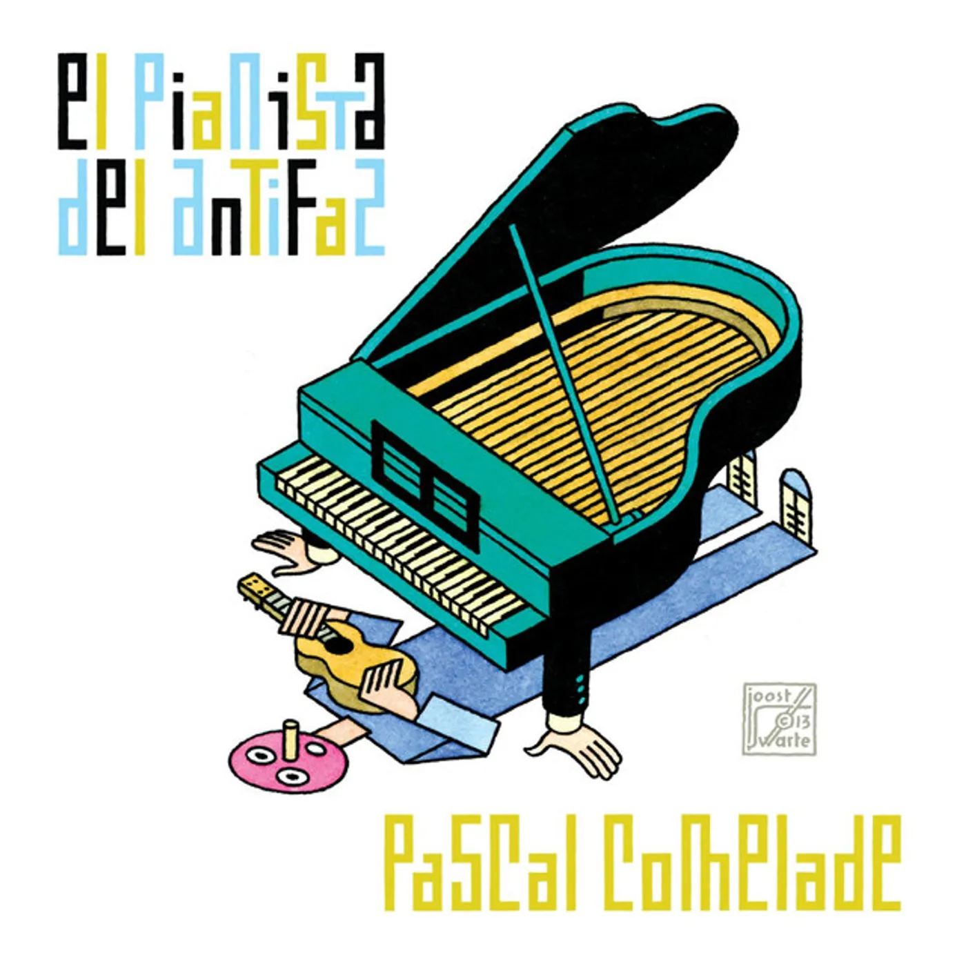 Pascal Comelade PIANISTA DEL ANTIFAZ Vinyl Record