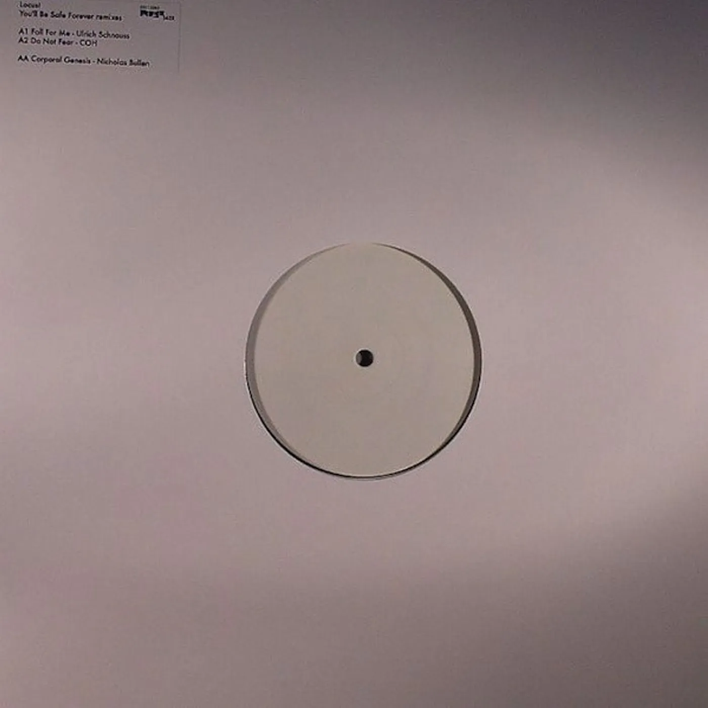 Locust YOU'LL BE SAFE FOREVER REMIXES Vinyl Record