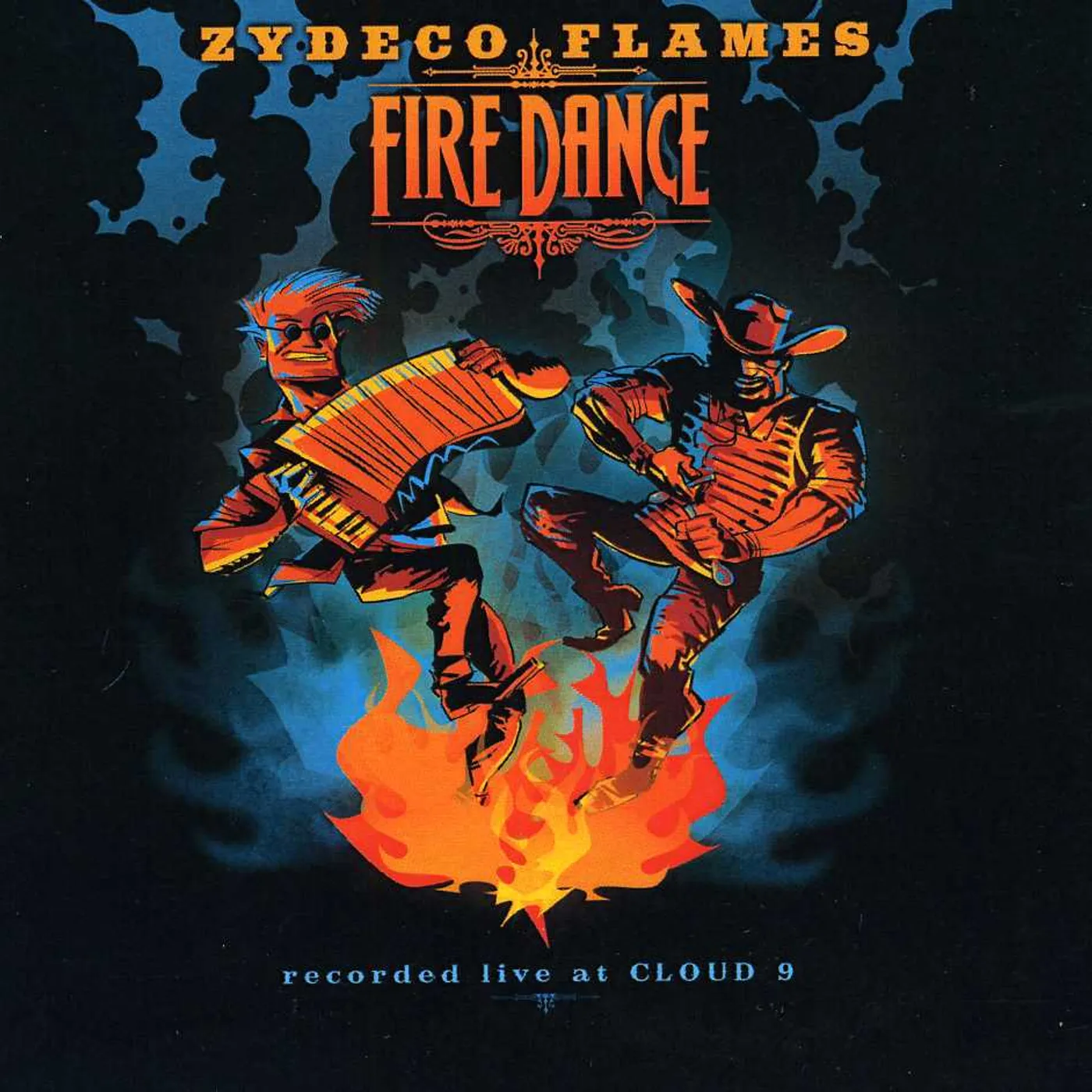 Zydeco Flames FIRE DANCE CD